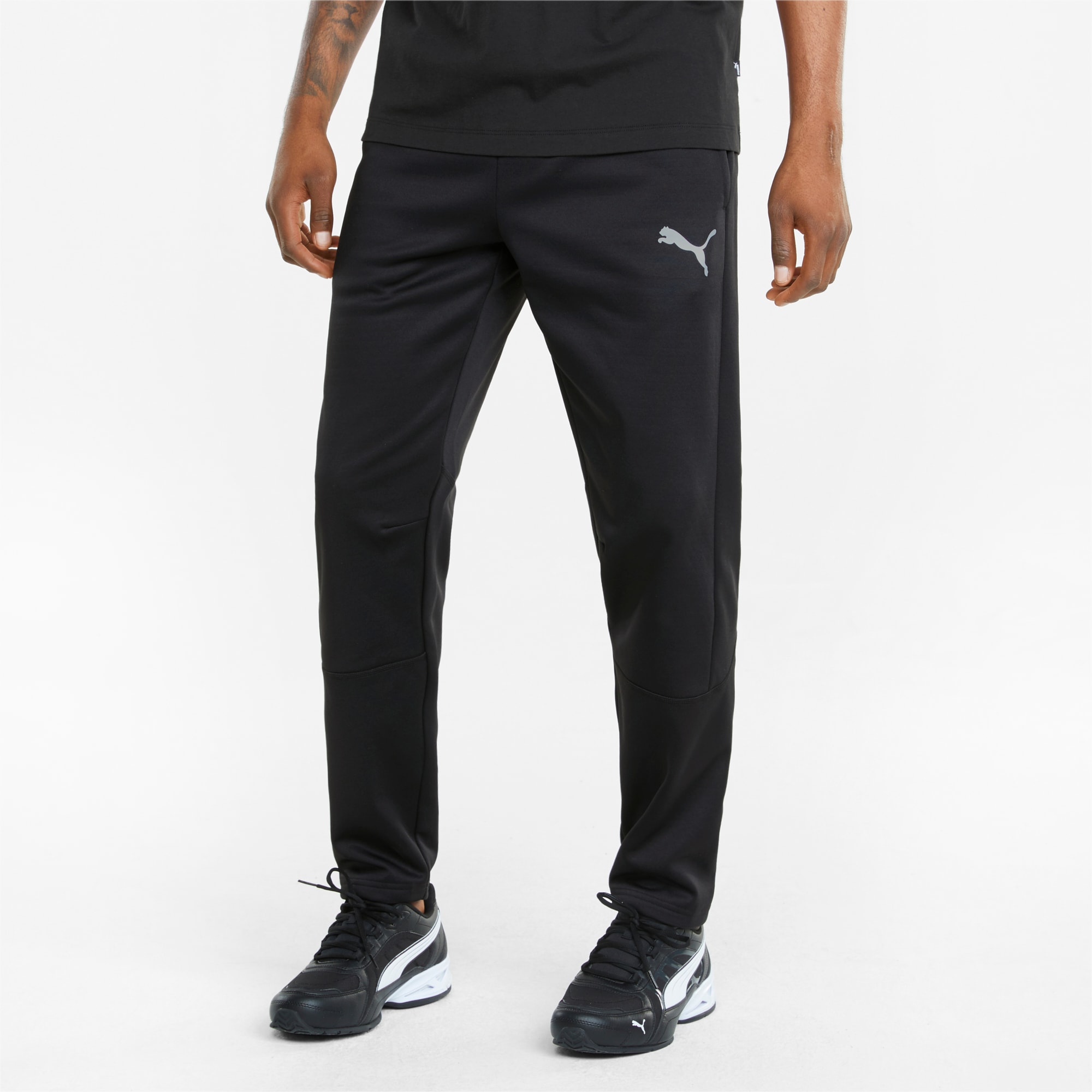 EVOSTRIPE Regular Fit Men s Warm Slim Fit Pants PUMA