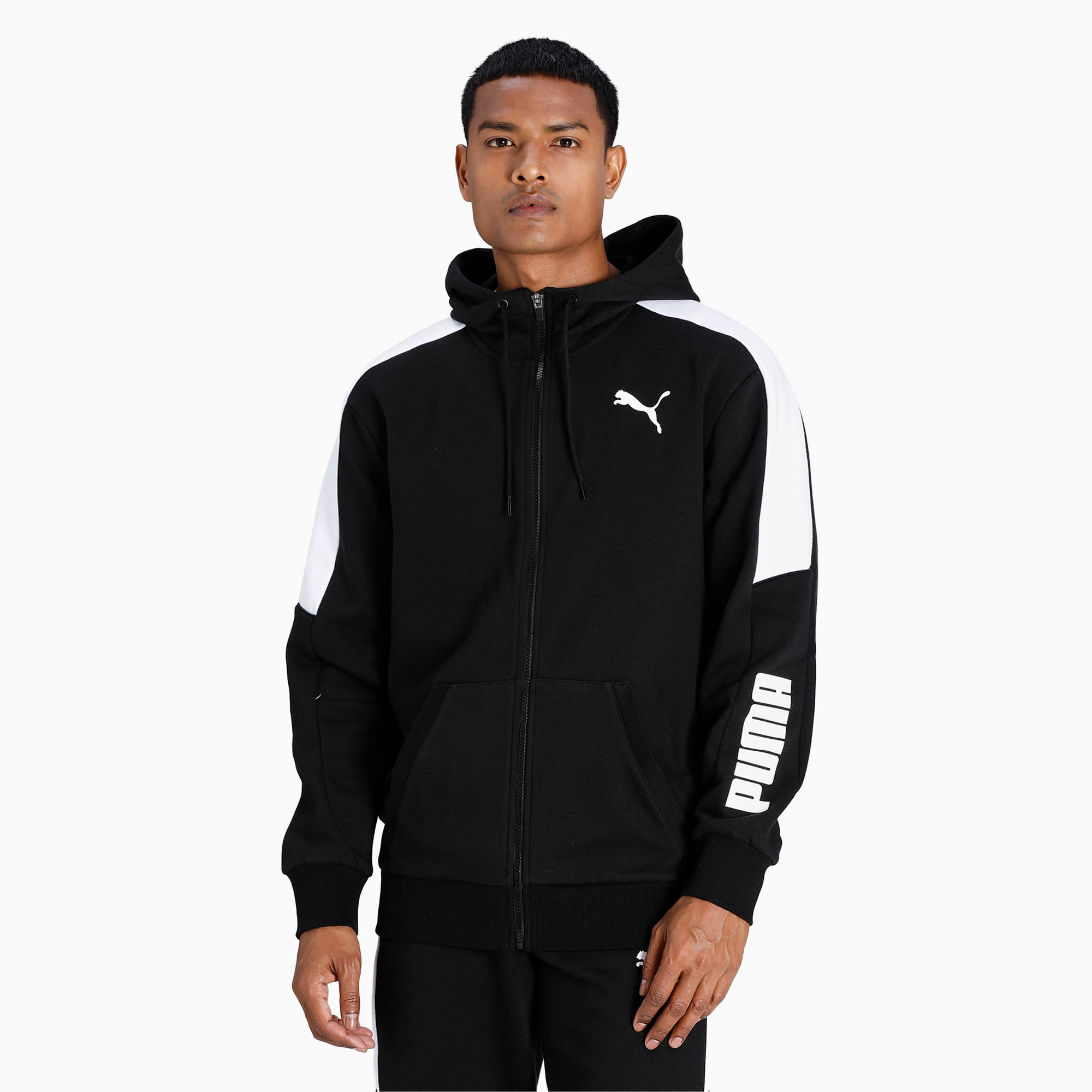 Puma zipper hoodie sale