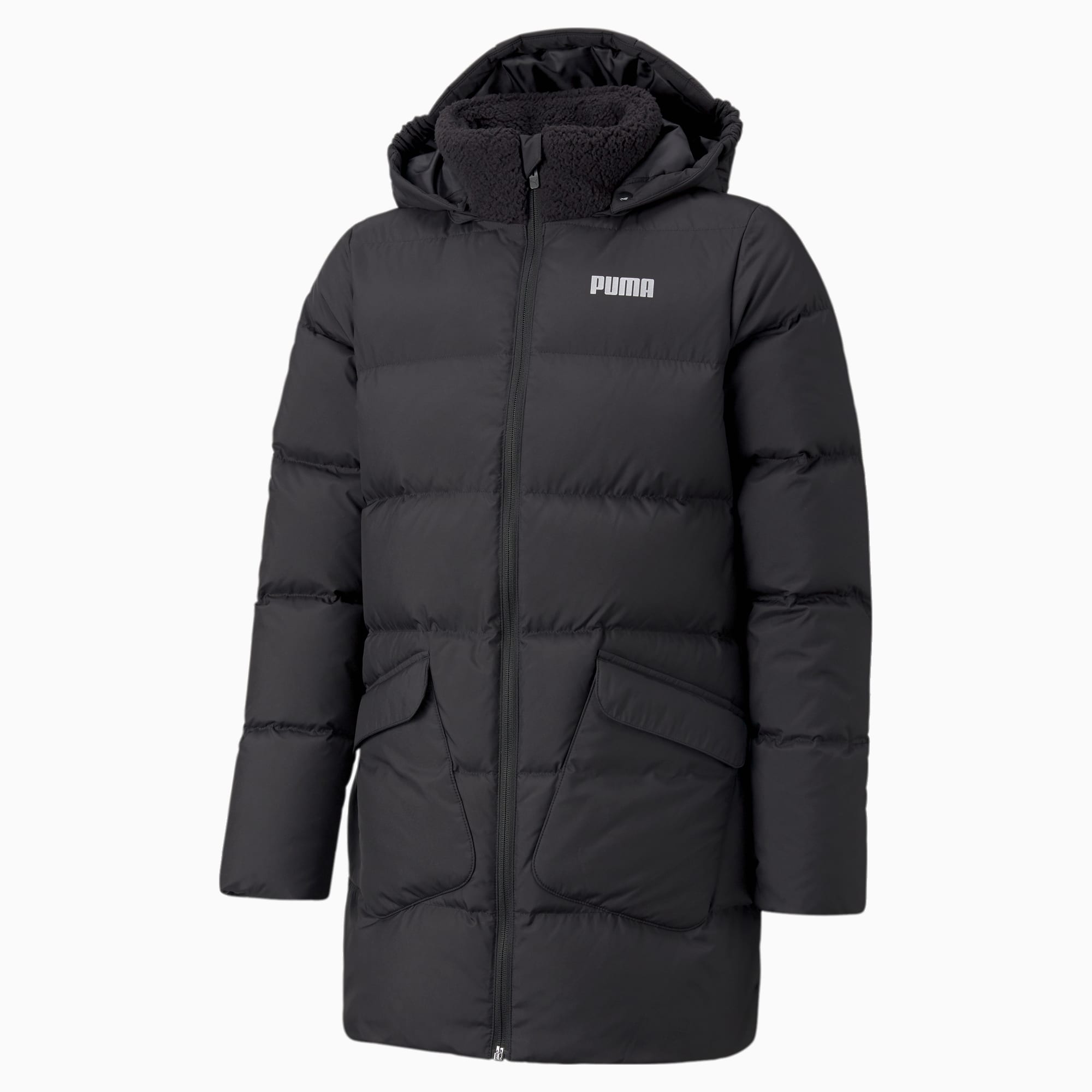 Puma long down jacket new arrivals