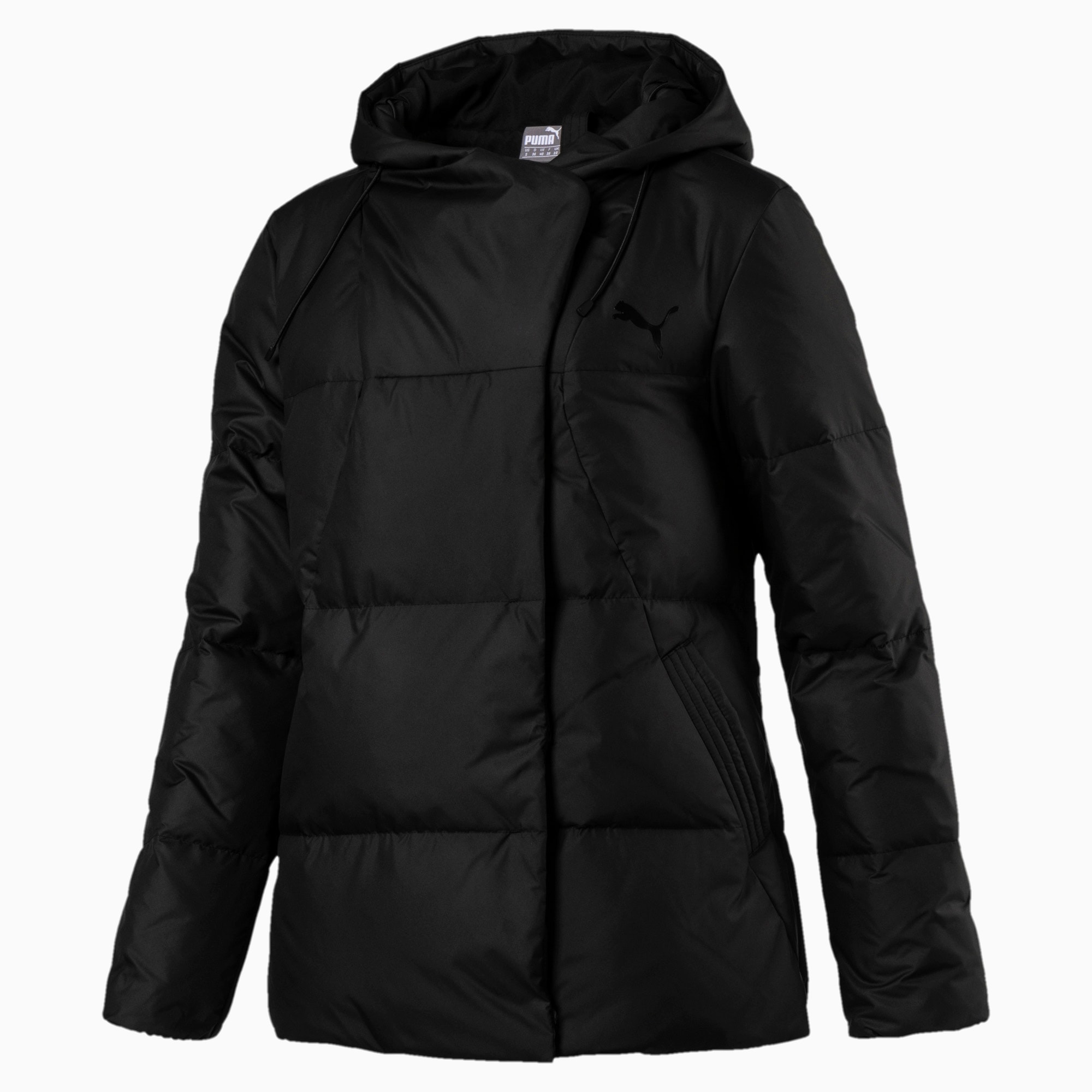 puma ess hooded down jacket