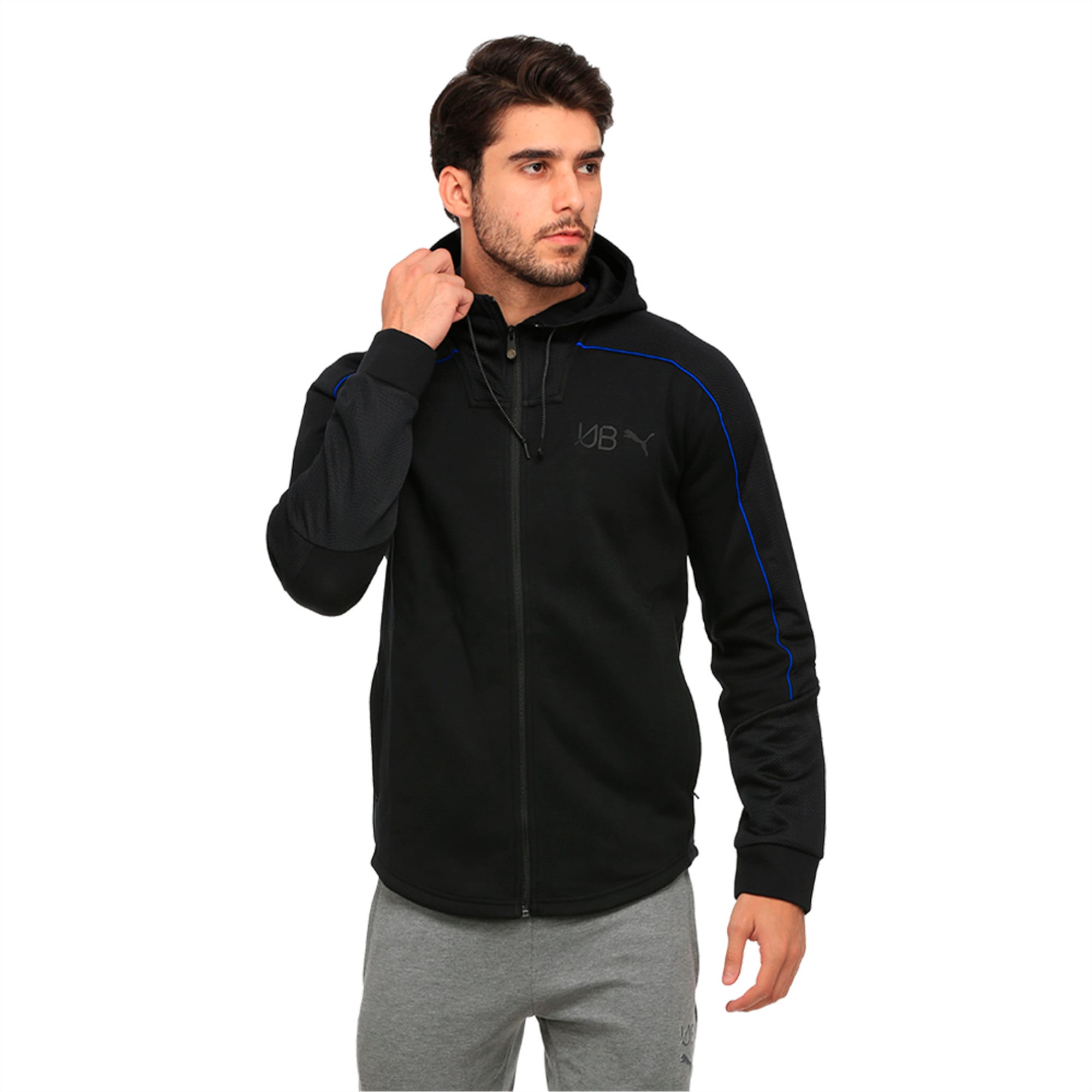 puma usain bolt full zip hoody mens