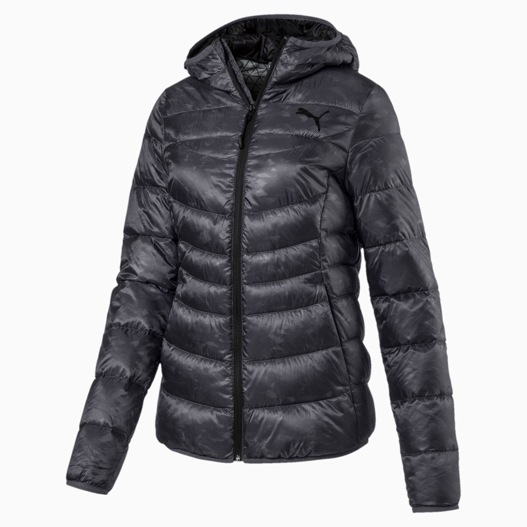 PWRWARM パッカブル LITE フーデッドダウンジャケット AOP