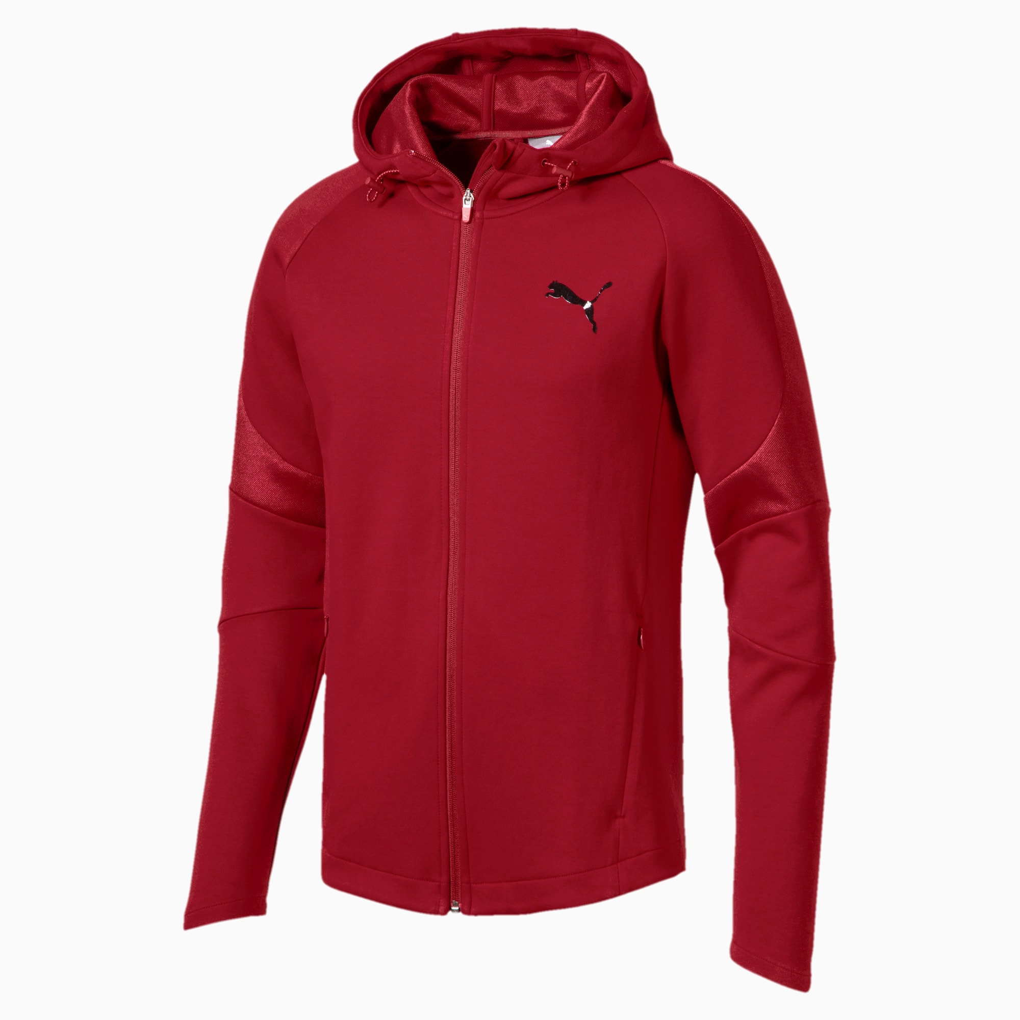 puma men's evostripe move full zip hoodie