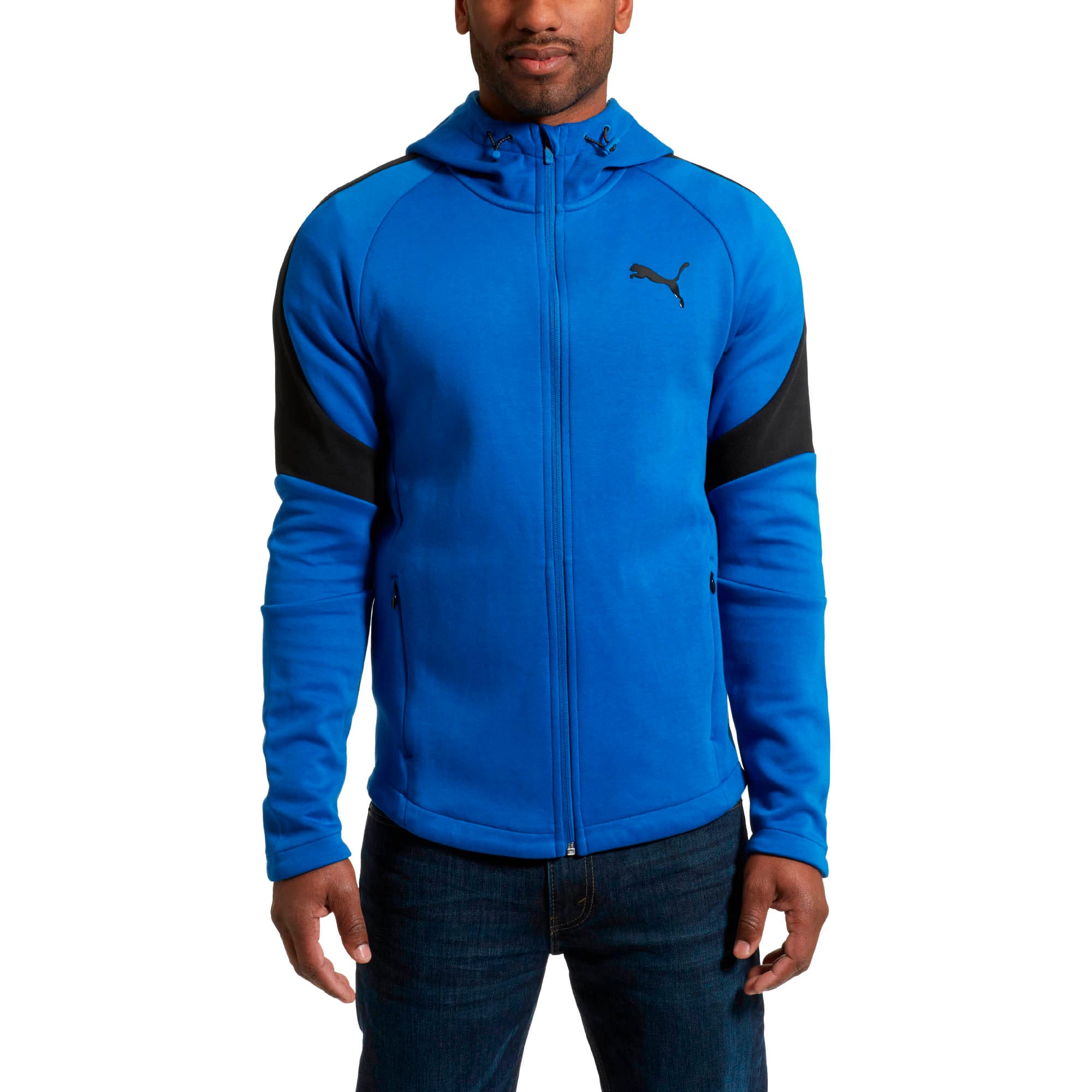 evostripe move men's full zip hoodie