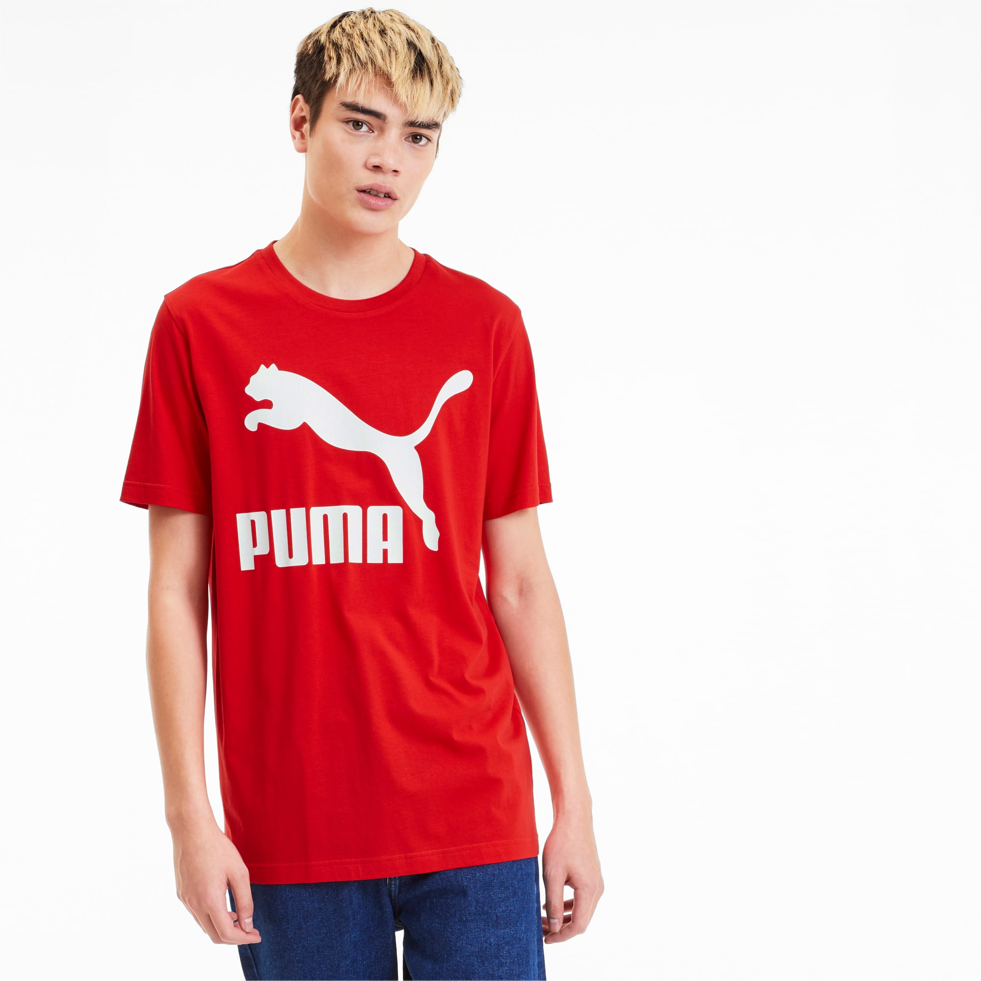 high risk red puma shirt
