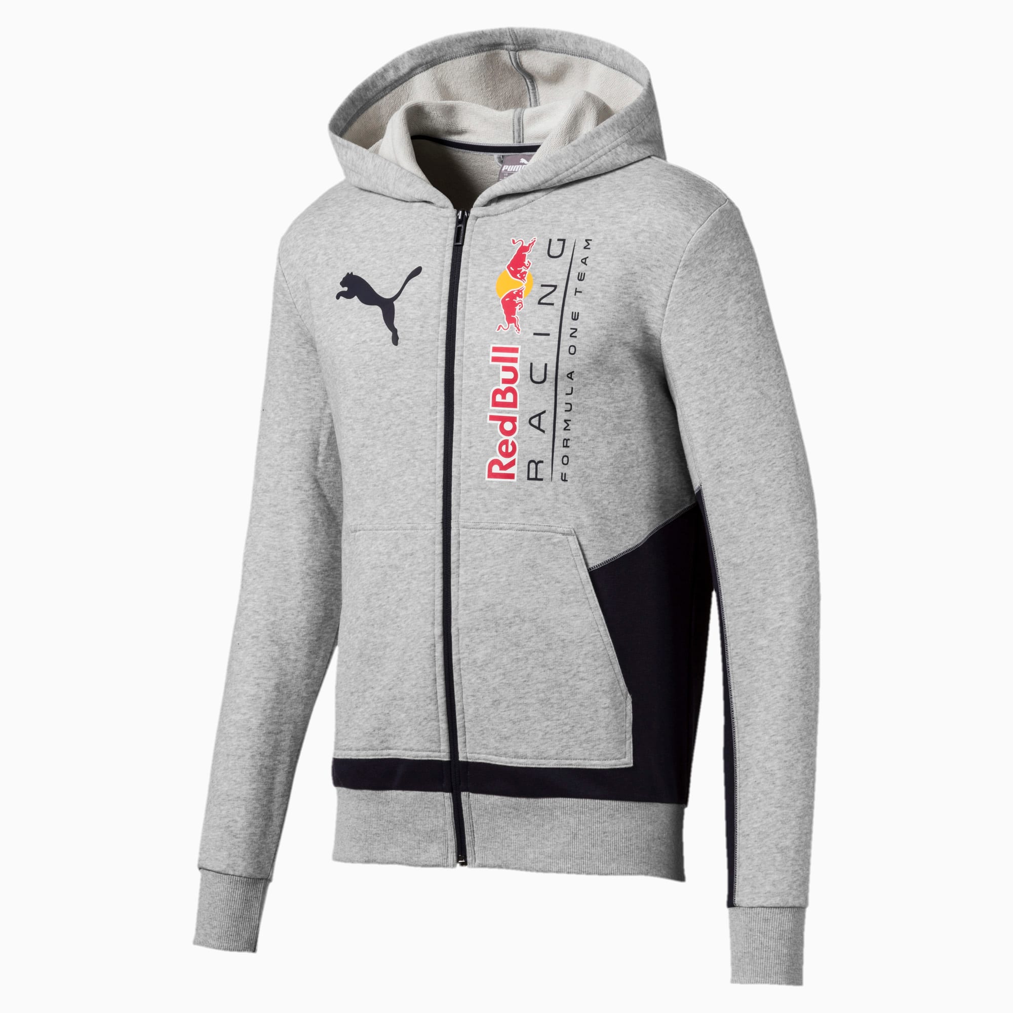 Red Bull Racing Men's Hooded Sweat Jacket | PUMA