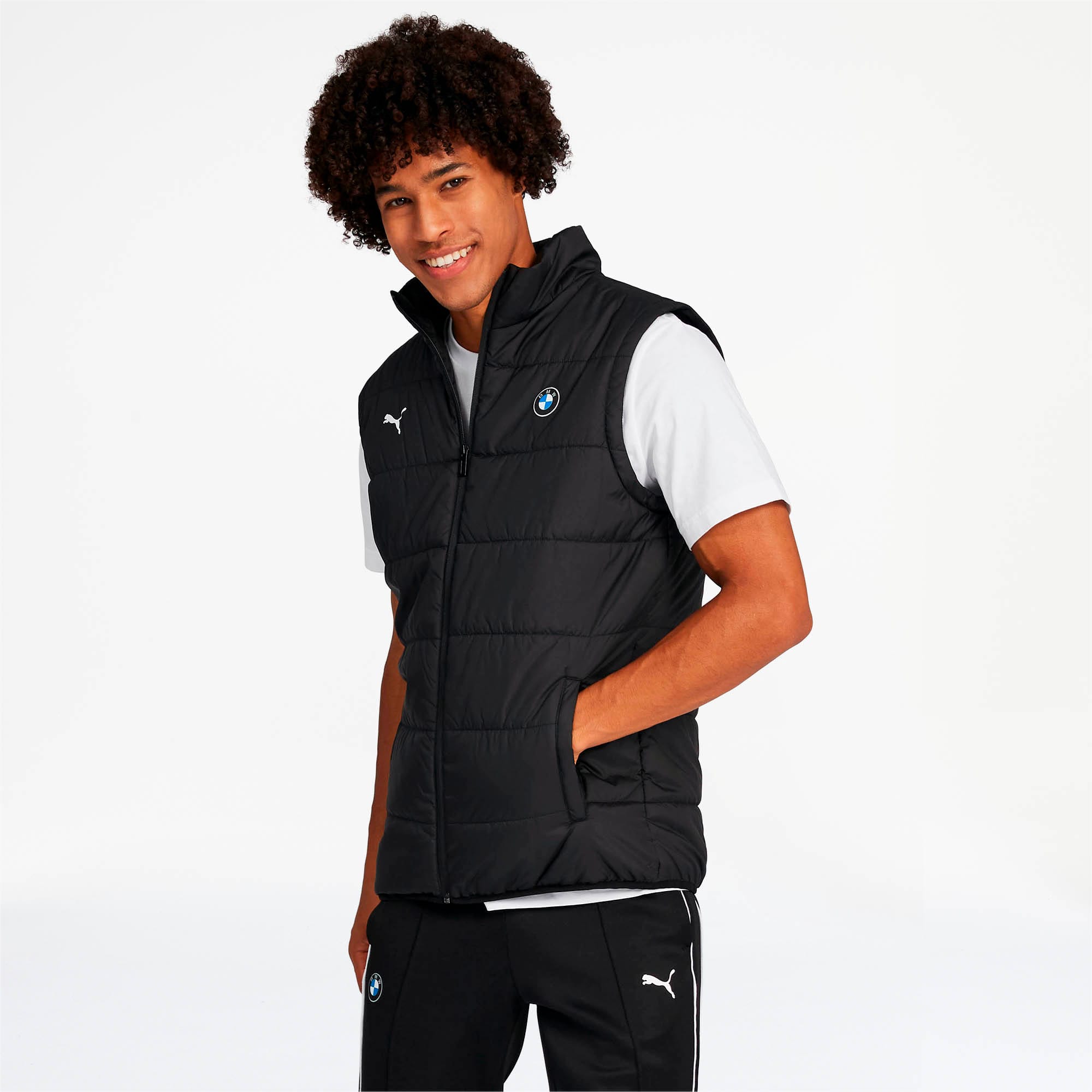 BMW M Motorsport Men s Padded Vest PUMA