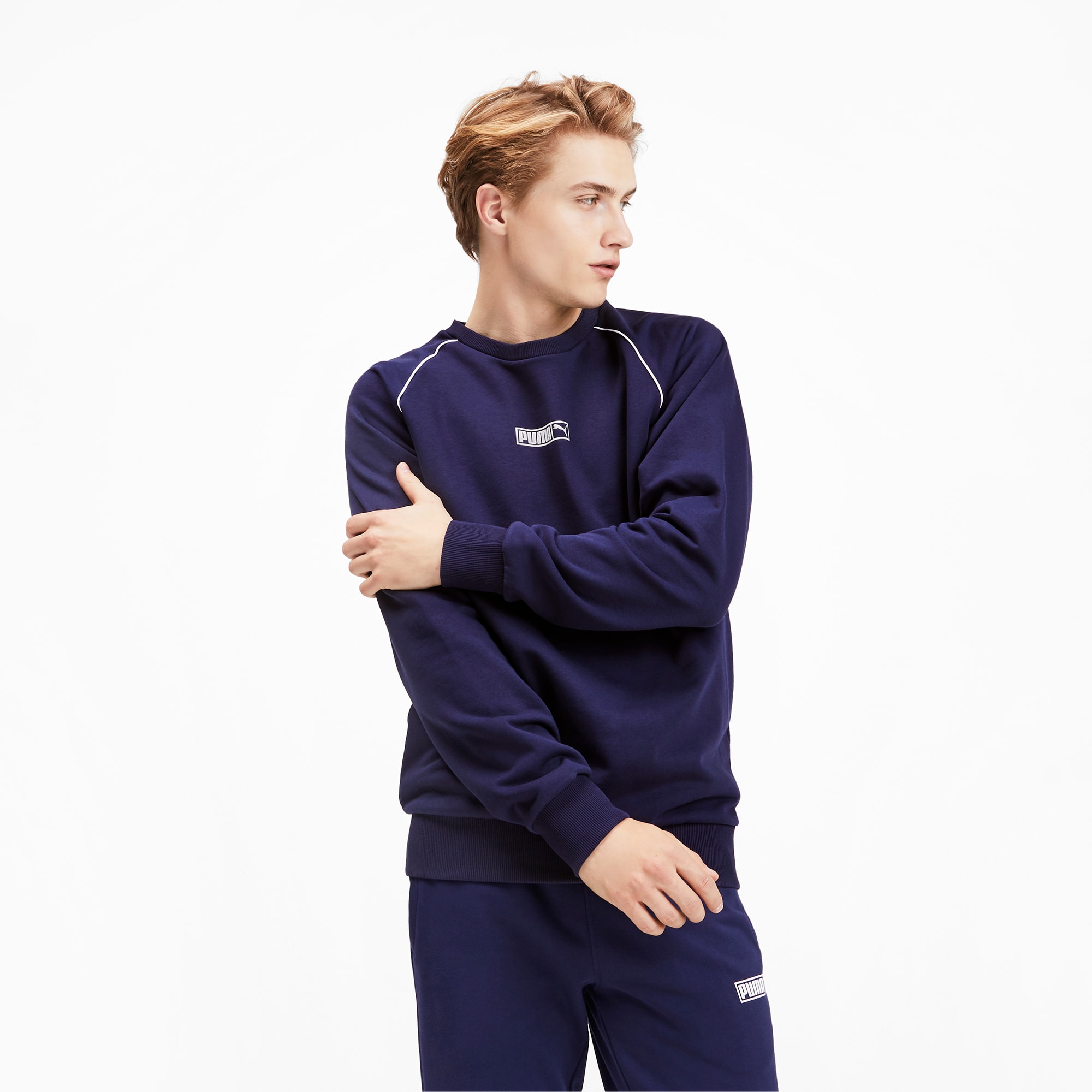 puma retro crew sweatshirt