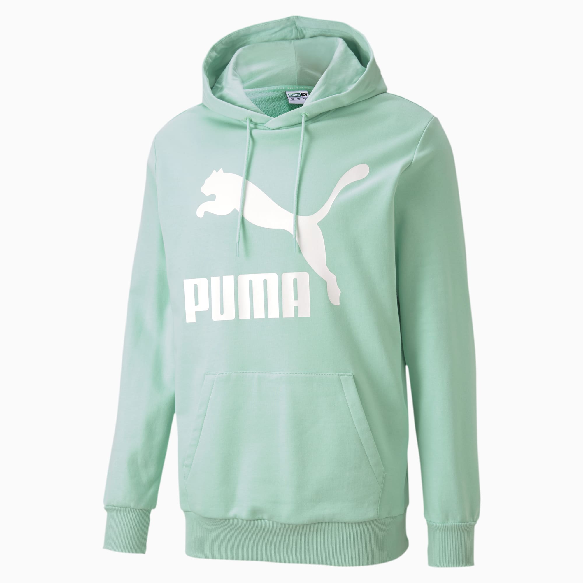 Mens green puma hoodie 2025
