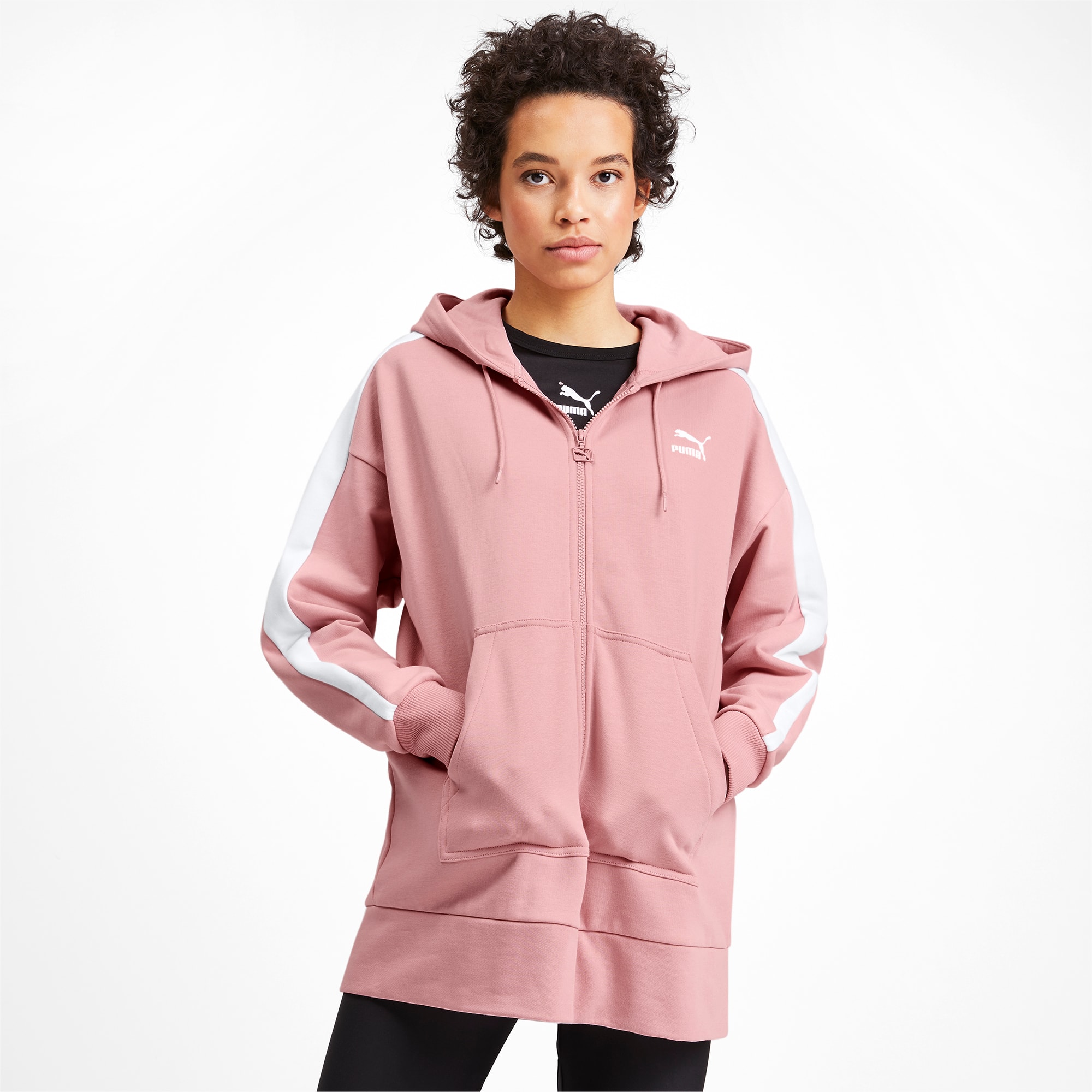 puma women's tape hoodie