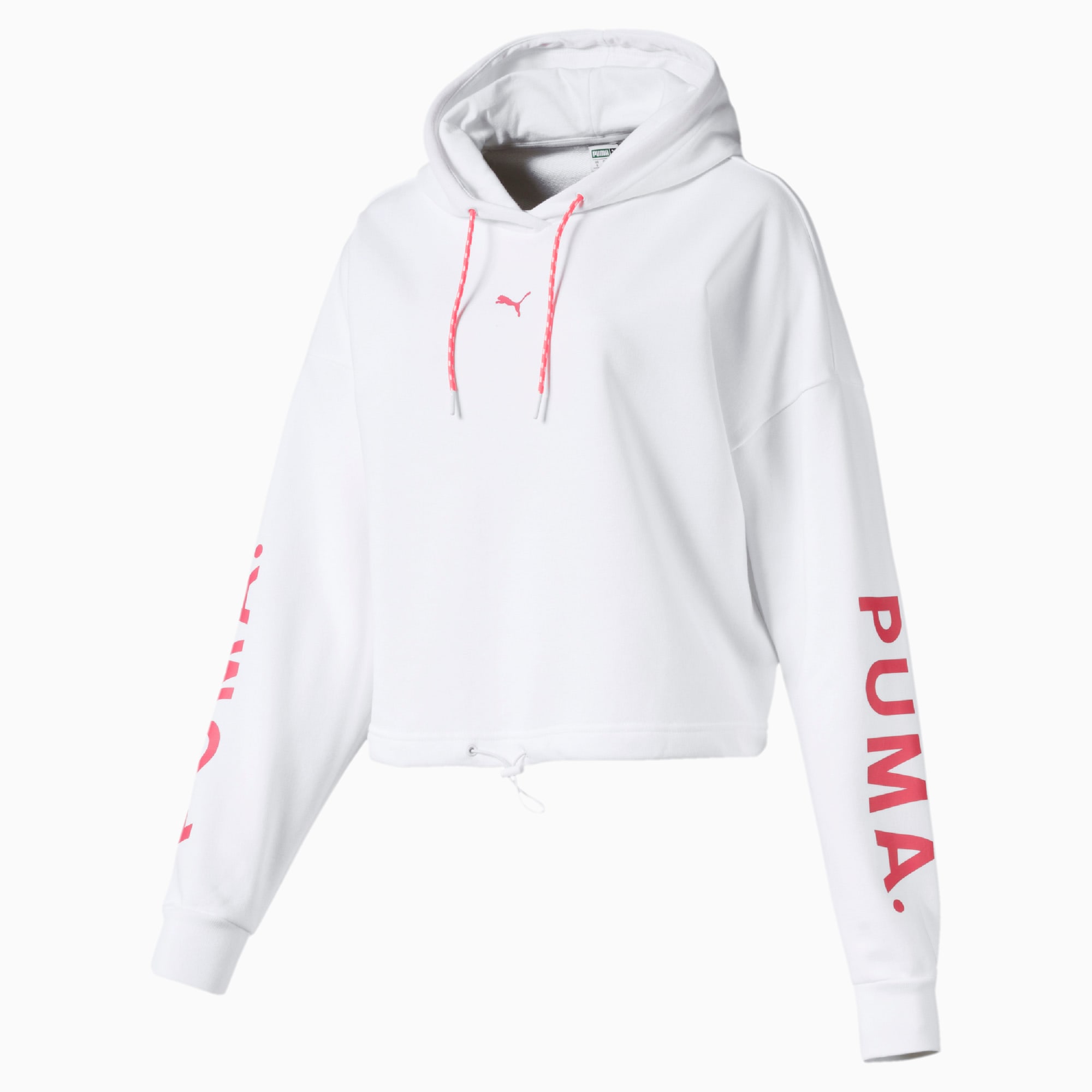 puma crop hoodie ladies