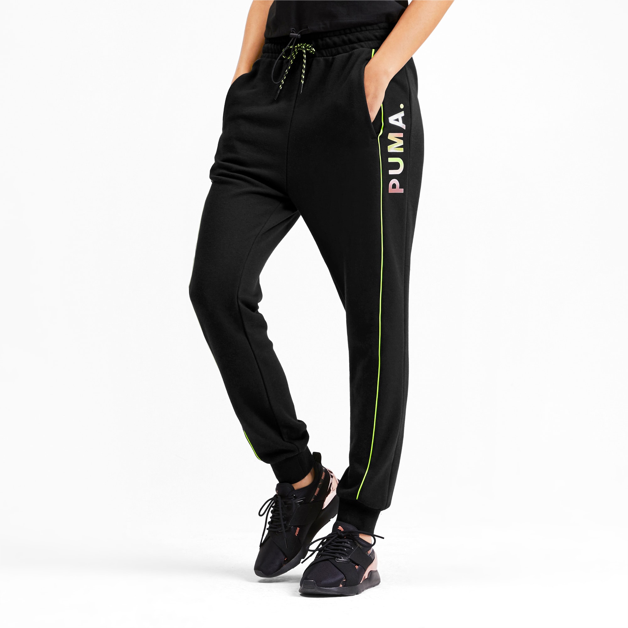 puma tapered sweatpants