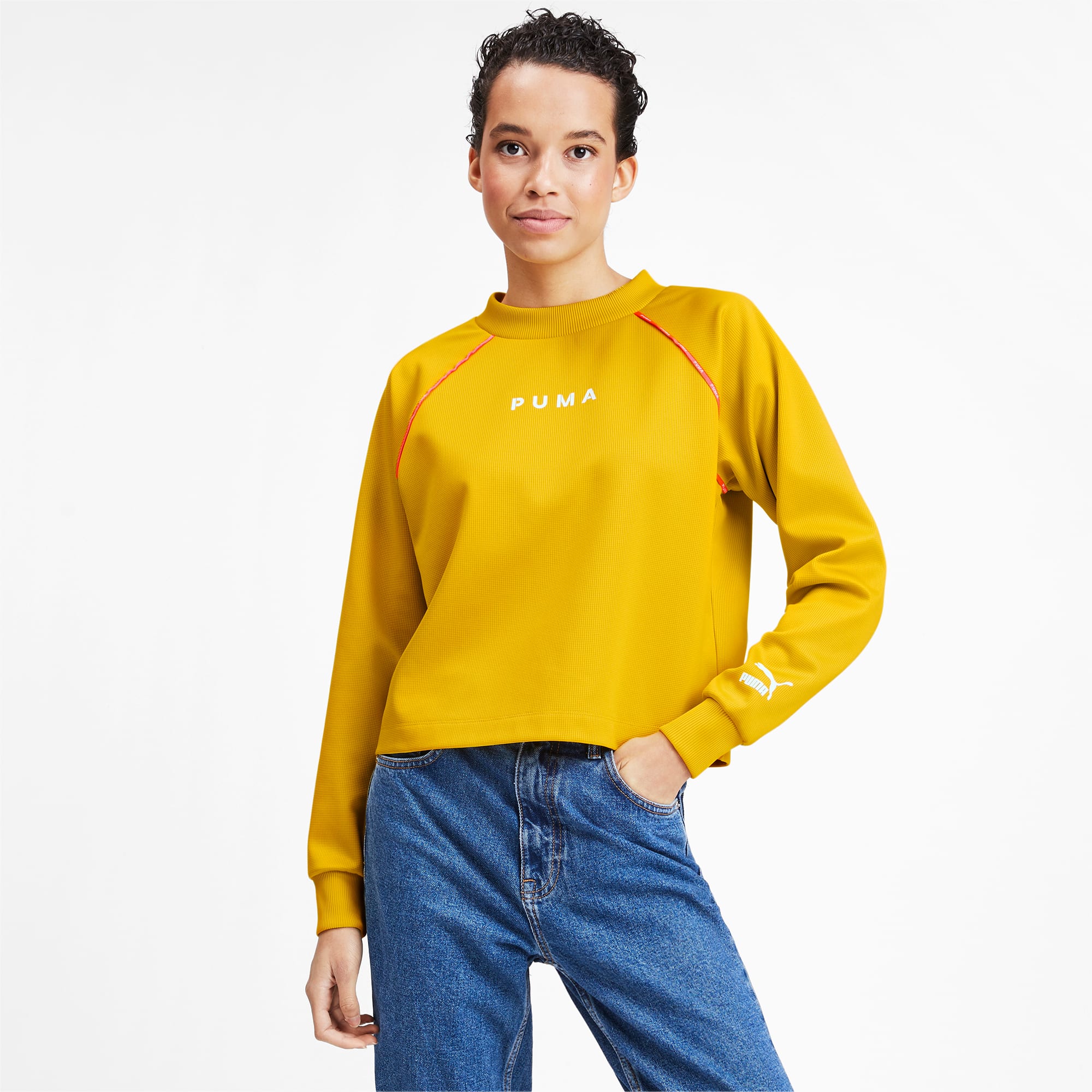 puma retro crew sweatshirt