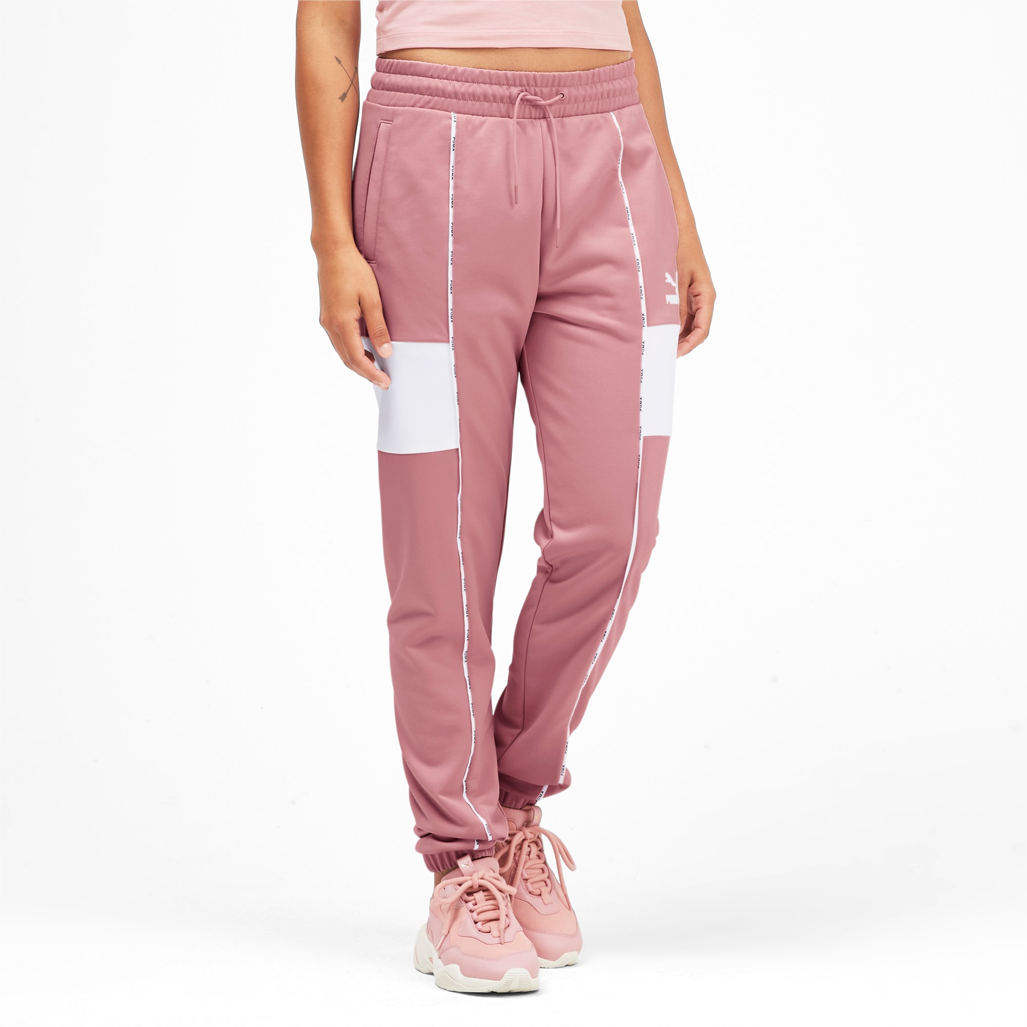 Buy Reddit Womens Track Pant (Large, Pink) at