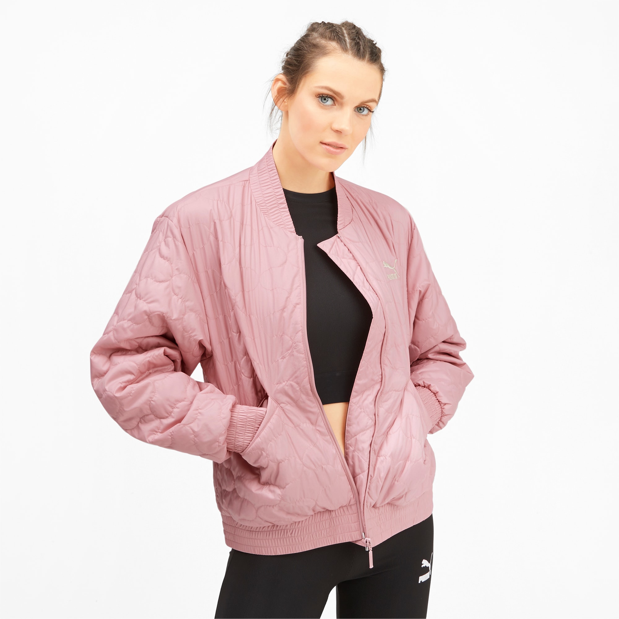 puma bomber jacket womens