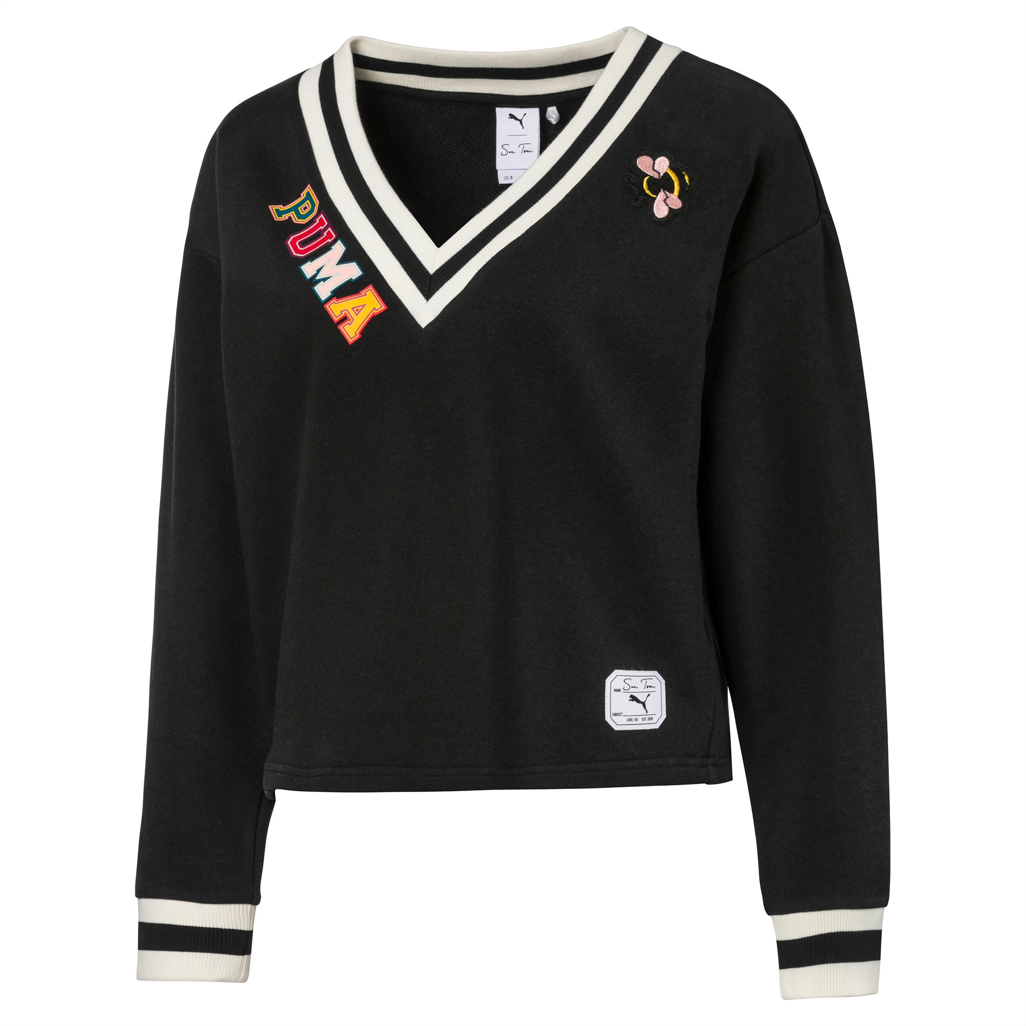 Puma v neck sweater clearance