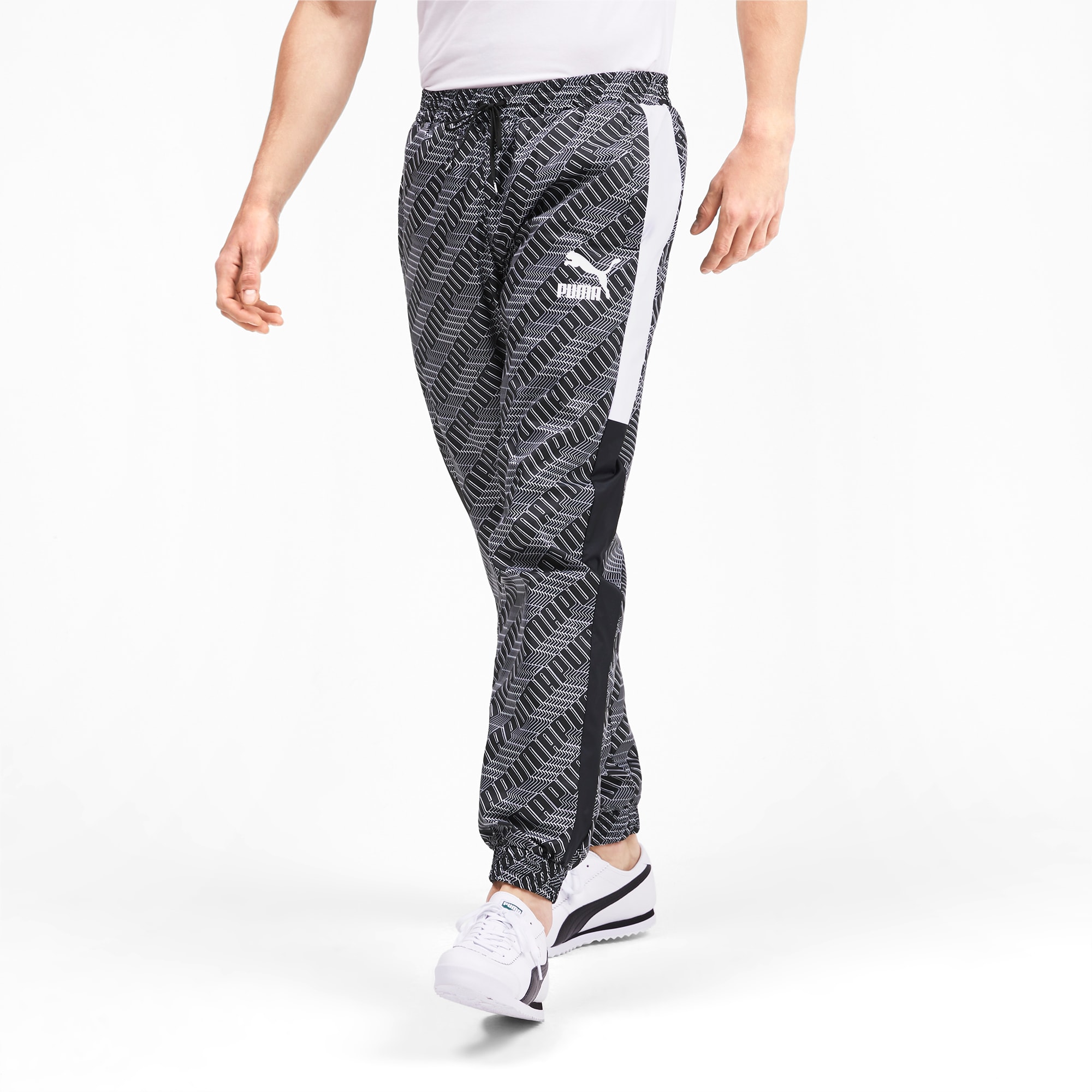 puma leggings with side logo