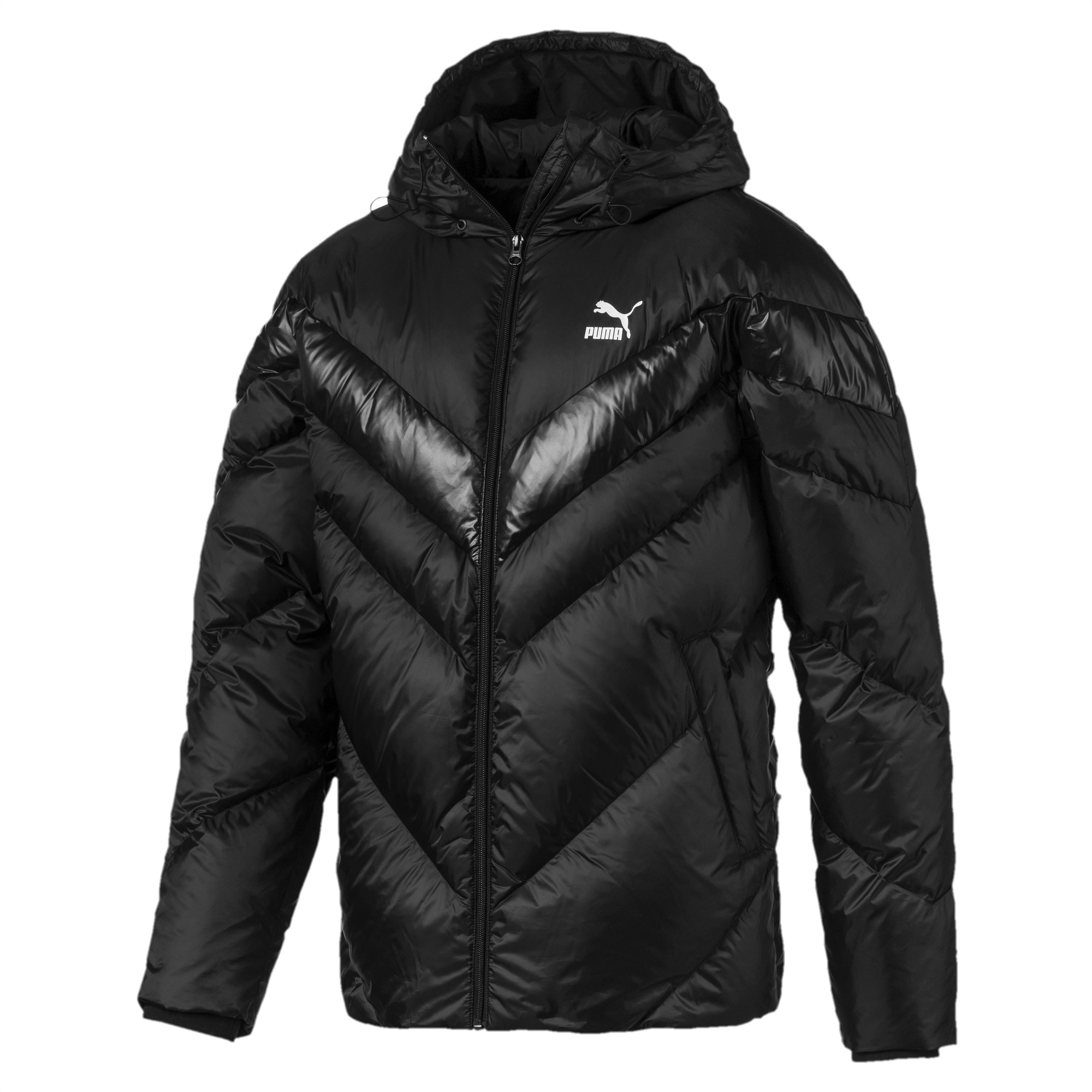 Puma mcs shiny deals puffer down jacket