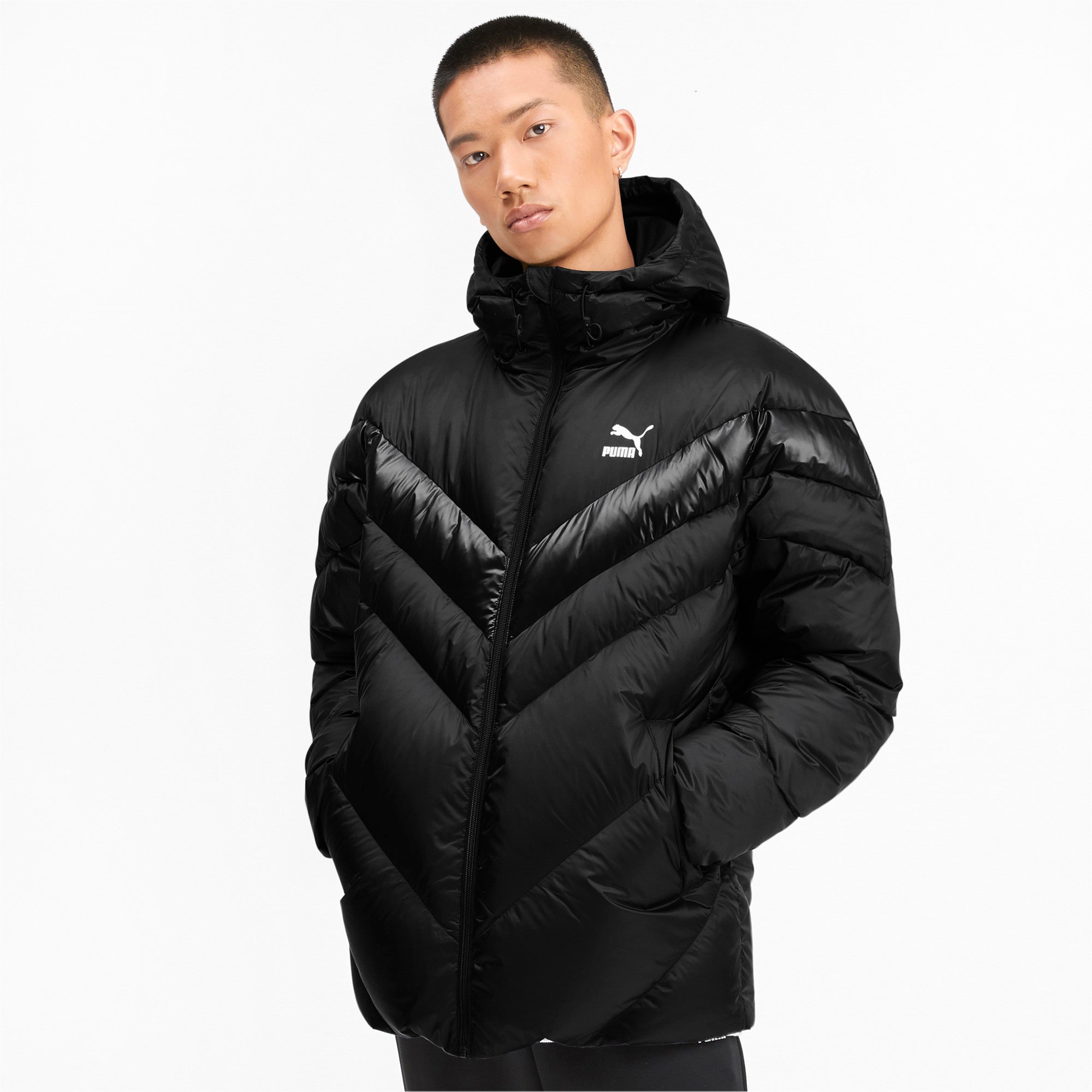 puma padded jacket mens
