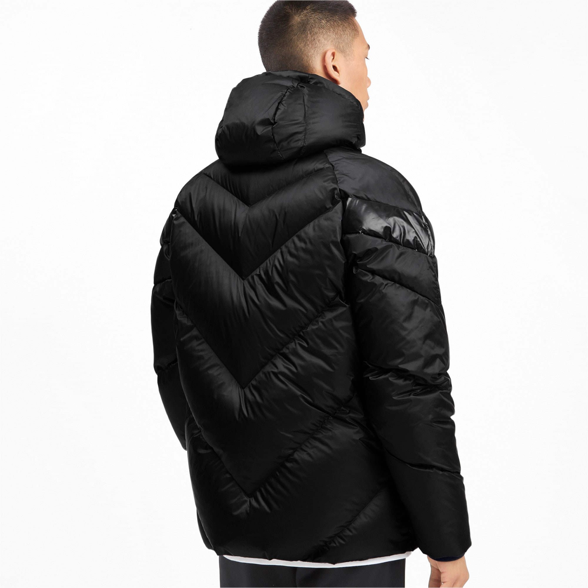 Puma mcs shiny top puffer down jacket