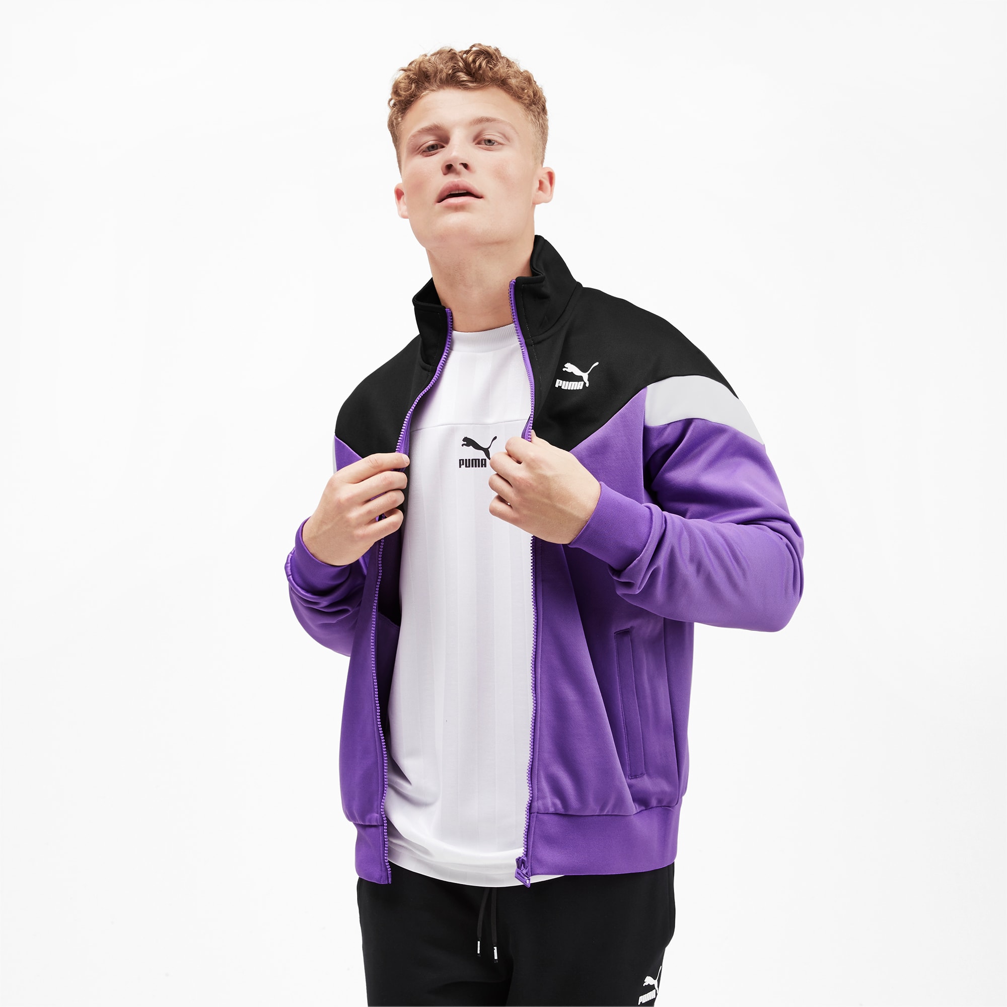 puma purple jacket