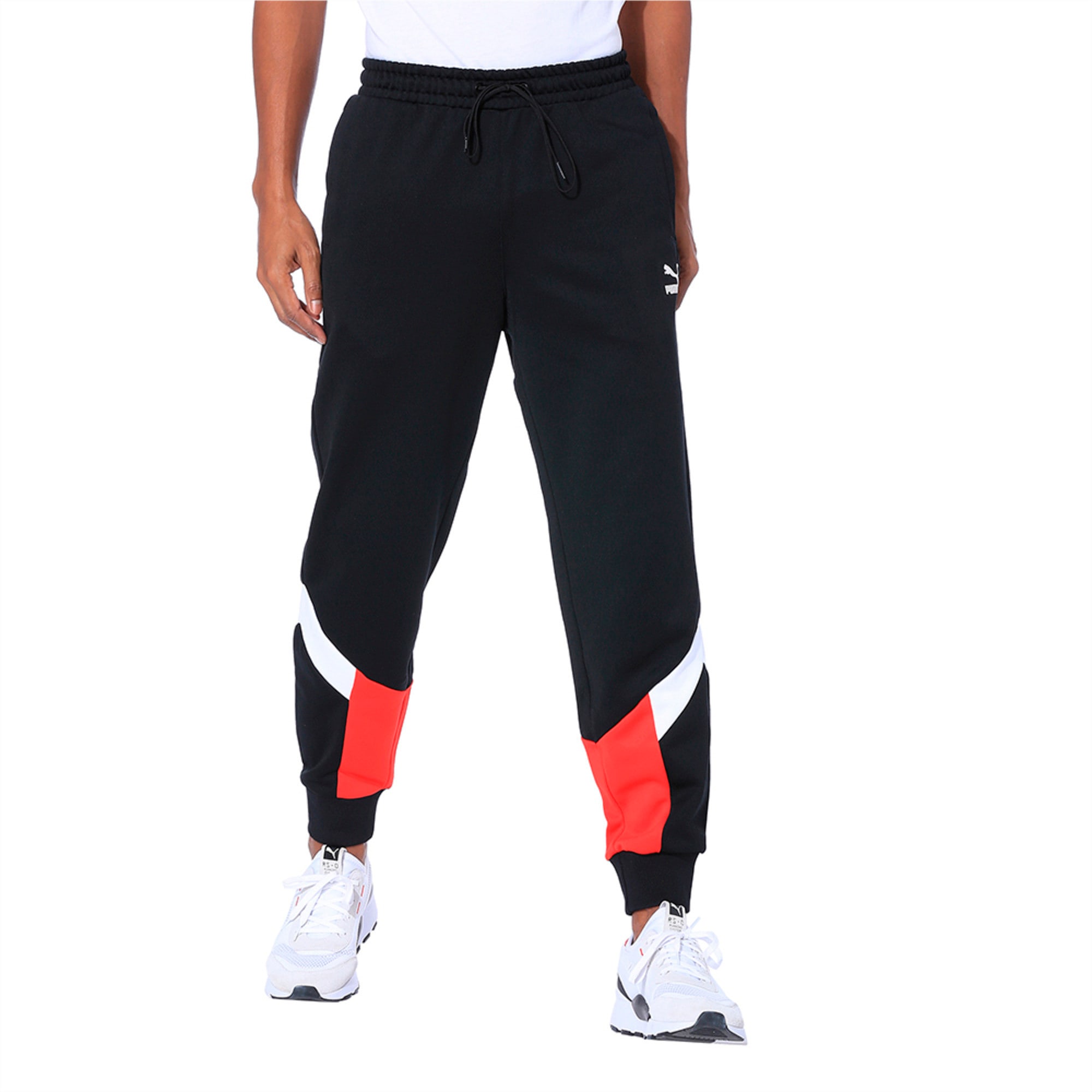 puma men's mcs track pants