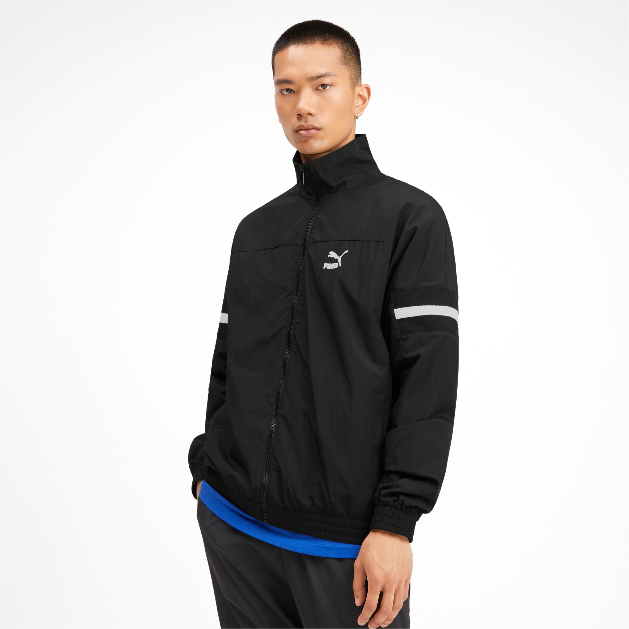 puma windbreaker mens