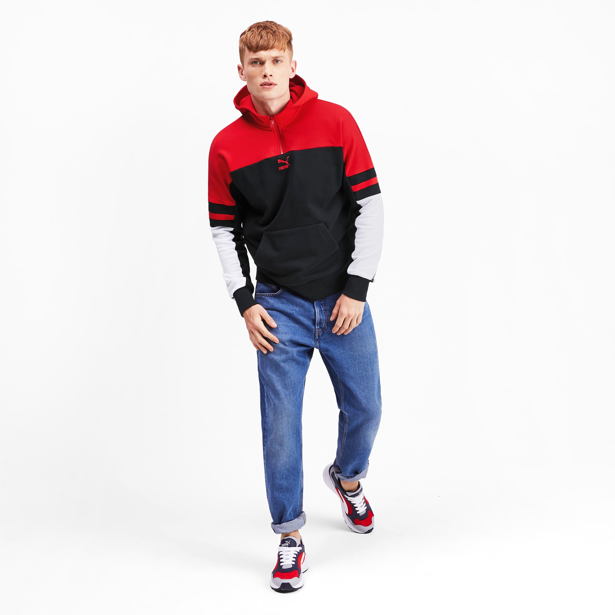Puma xtg men's quarter zip hoodie deals