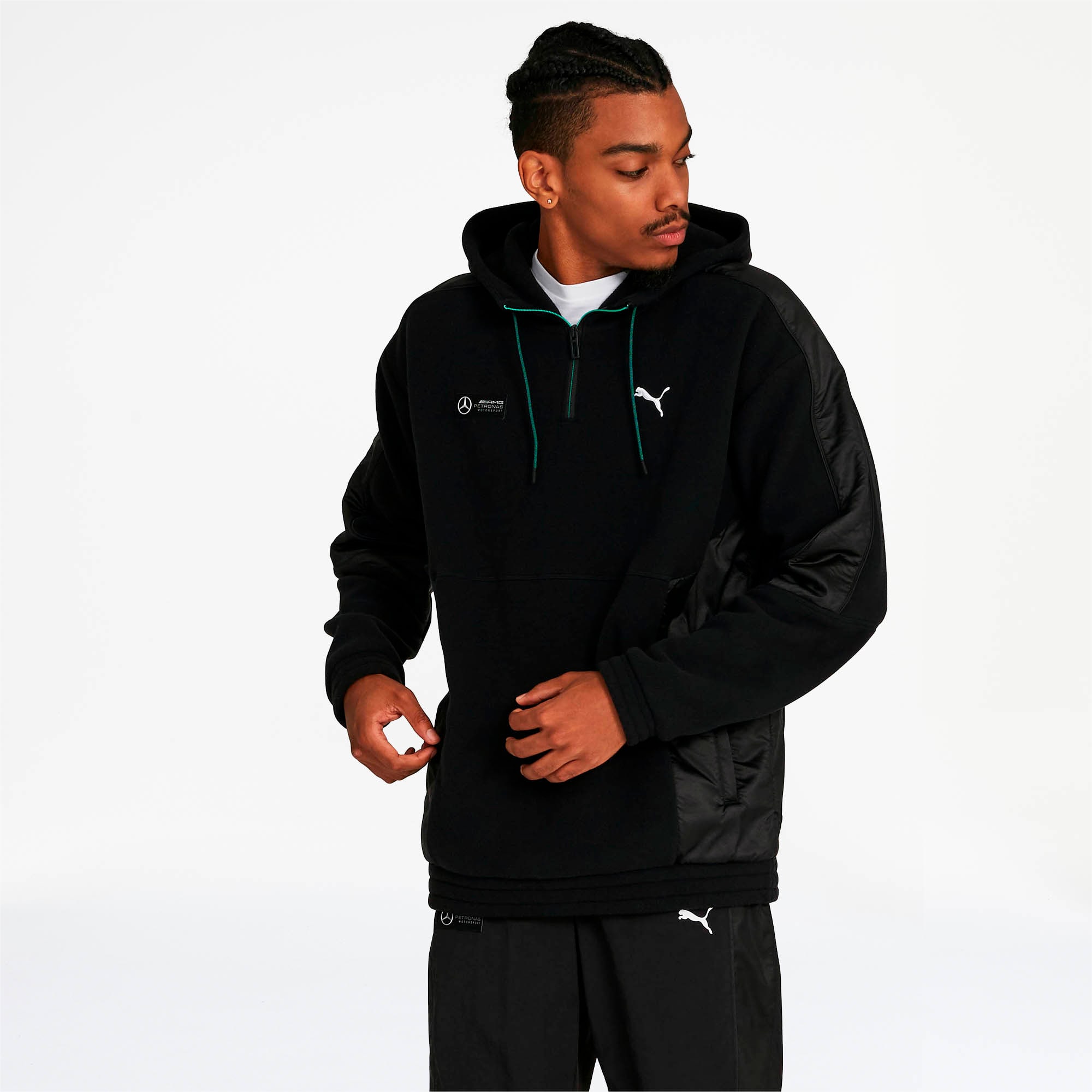 Mercedes amg fleece jacket hotsell