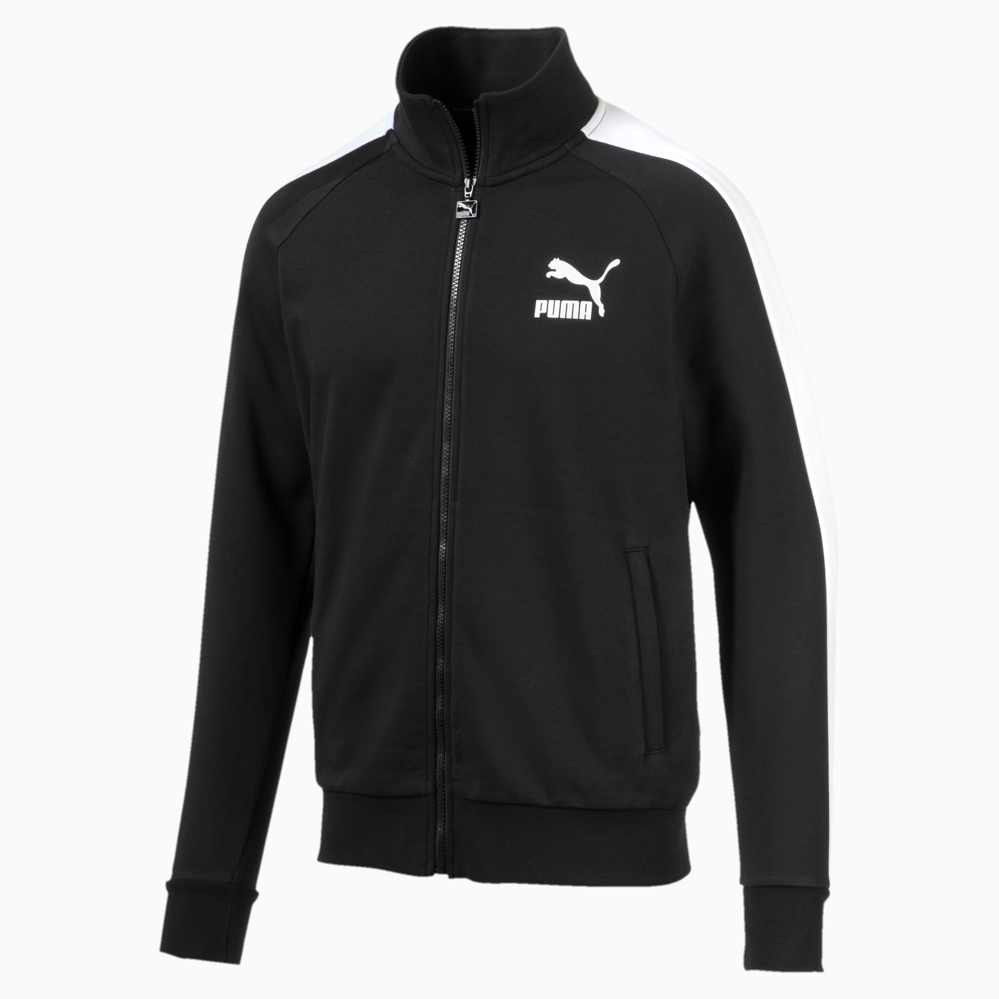 puma black track jacket