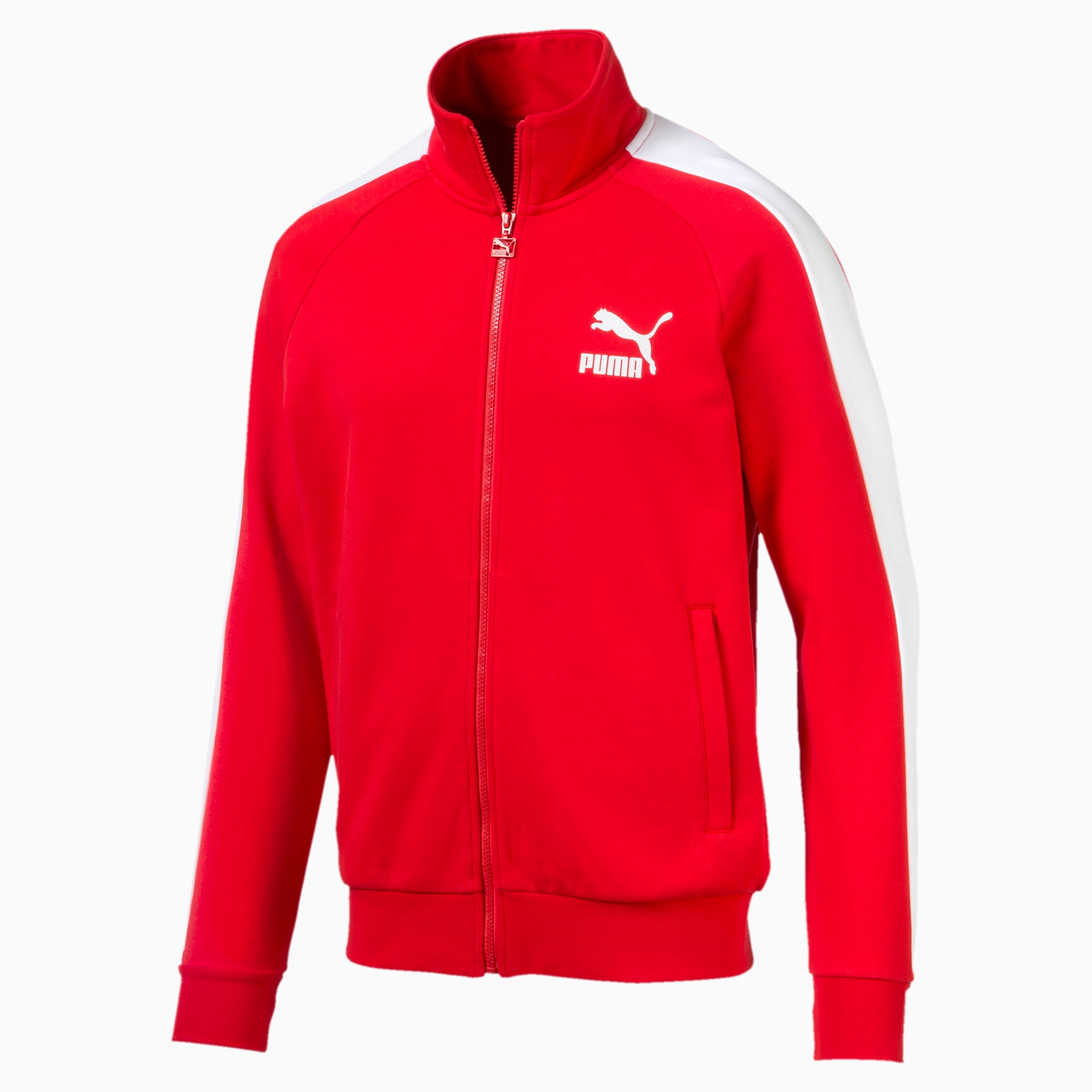 Red puma track jacket discount