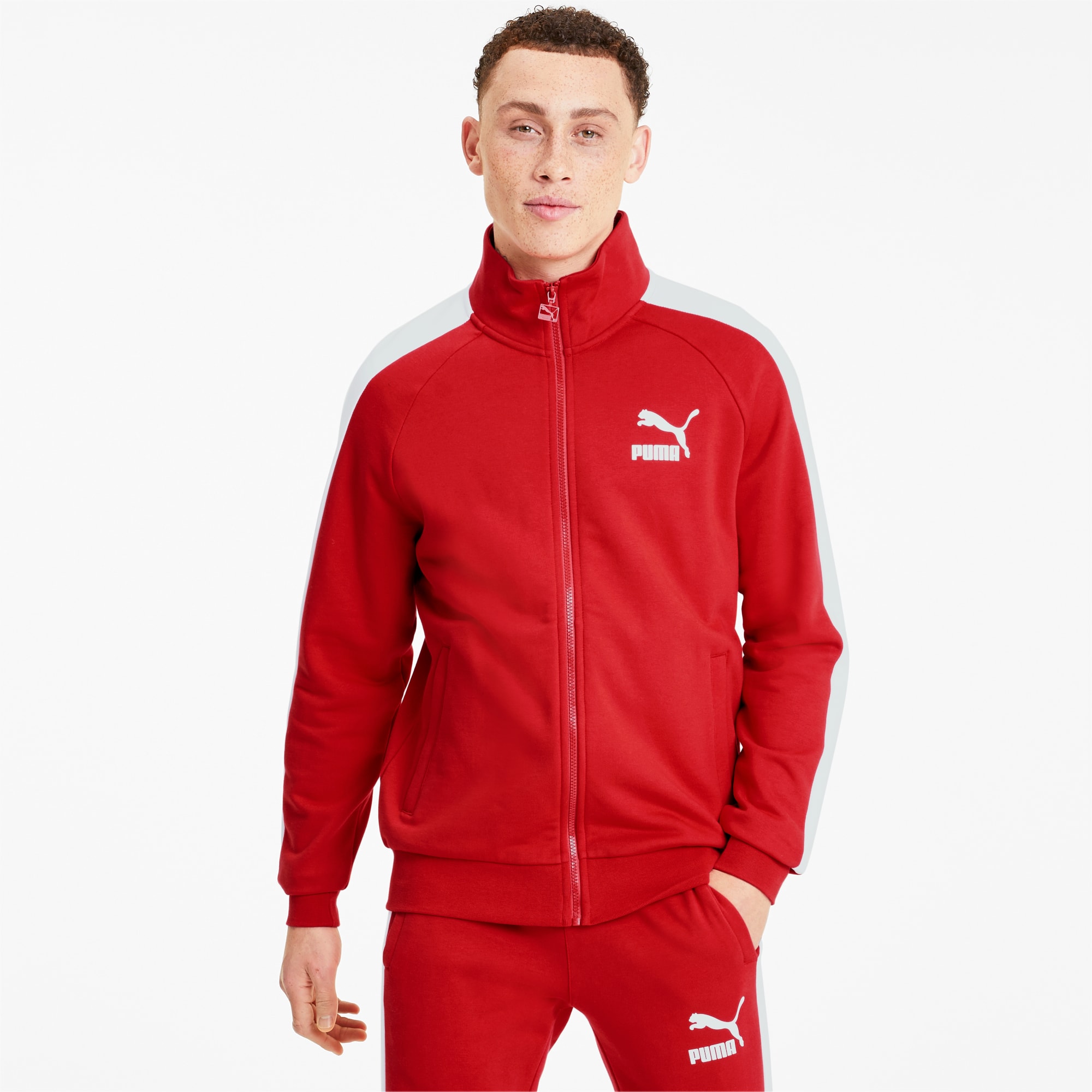 Puma t7 track 2025 jacket red