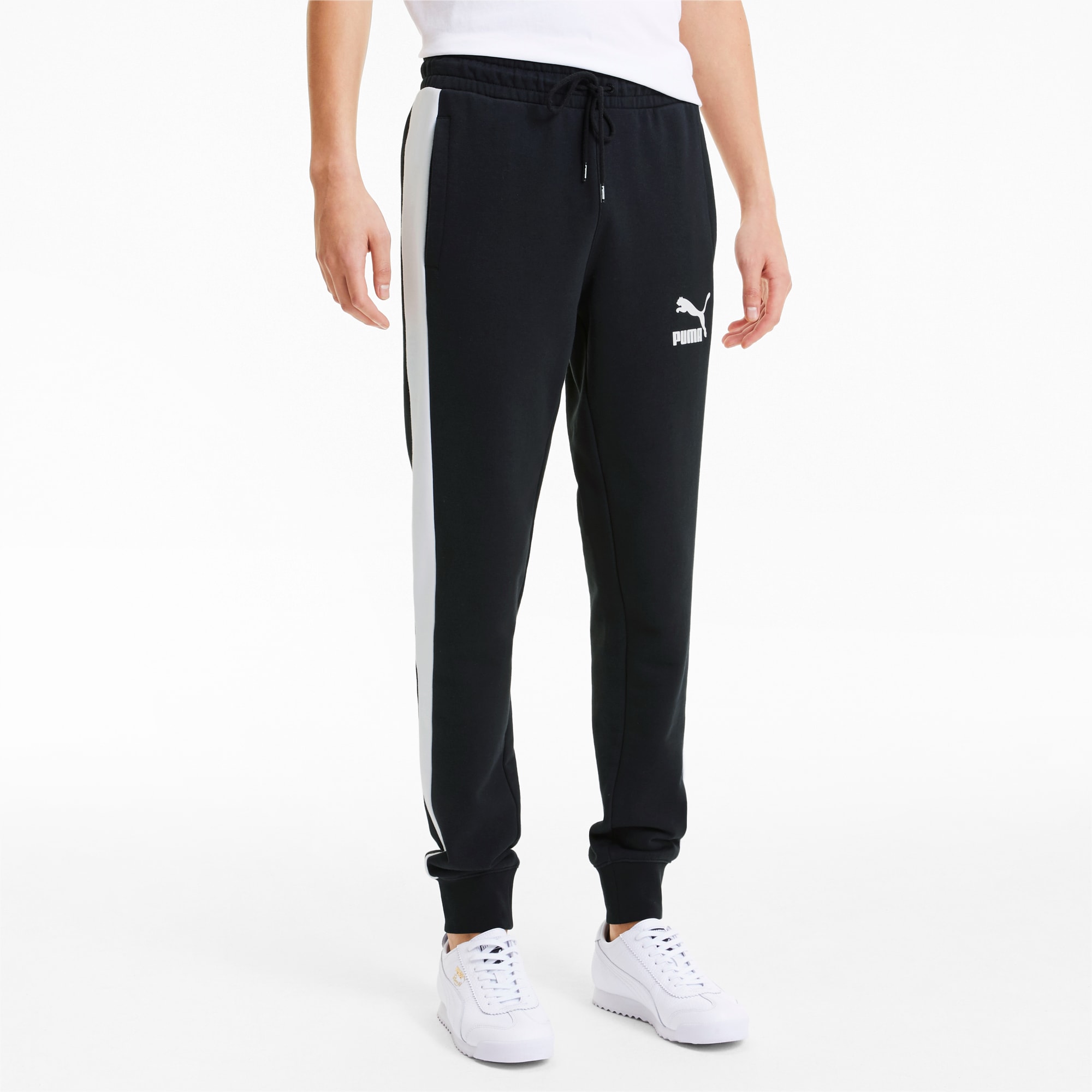 puma t7 track pants black