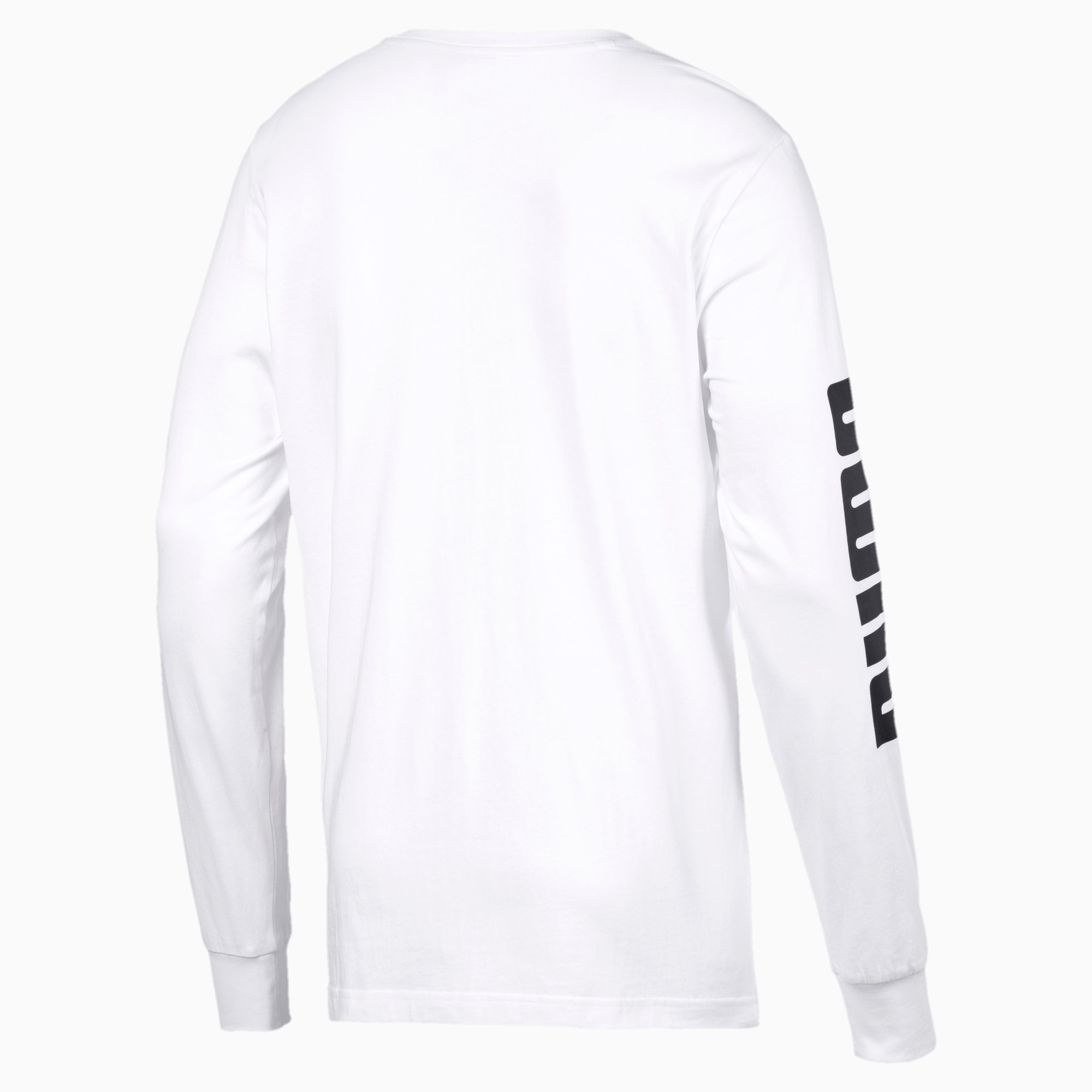 Buy Puma Men White Solid High Neck Lite_L S MN T Shirt - Tshirts for Men  2354603