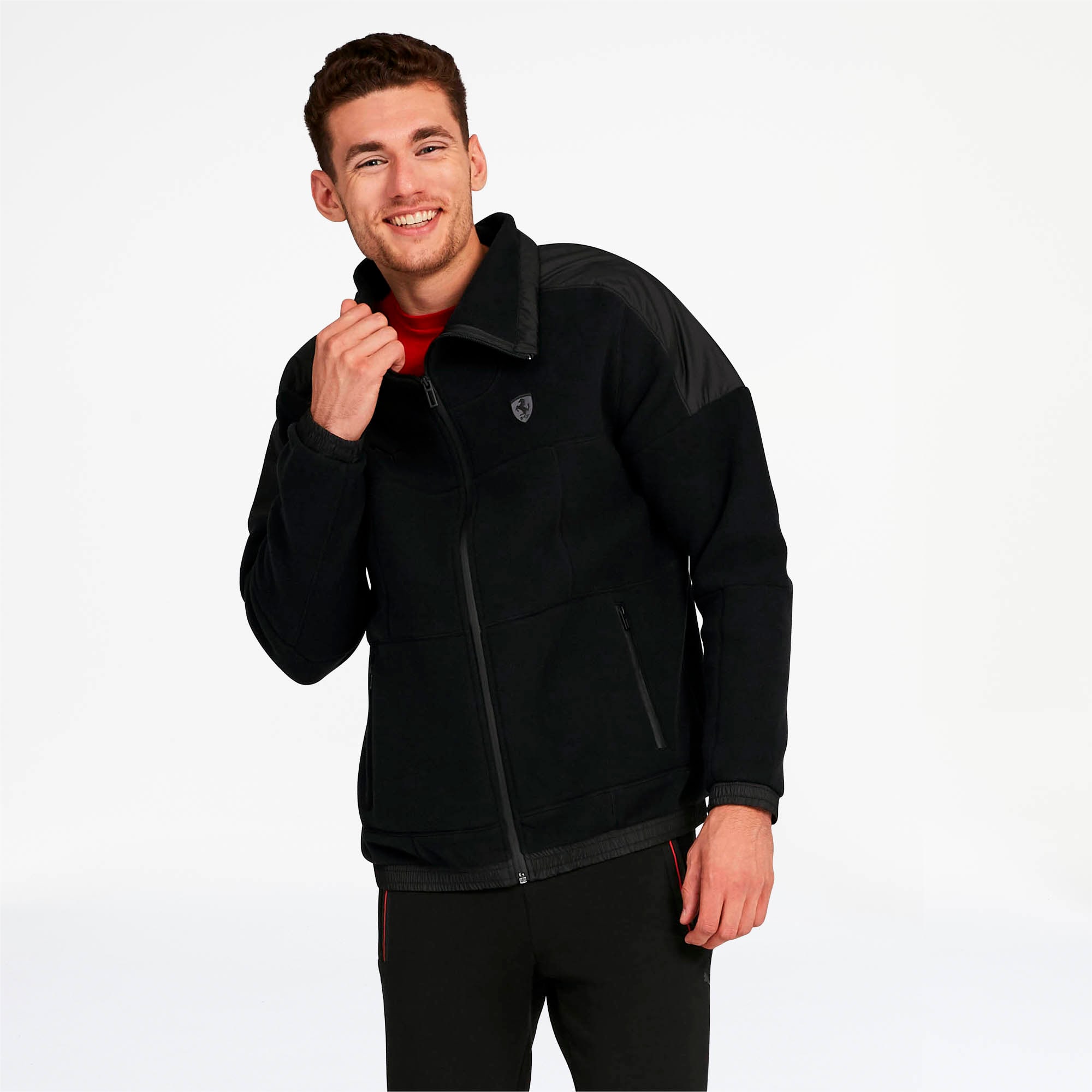 puma ferrari jacket black