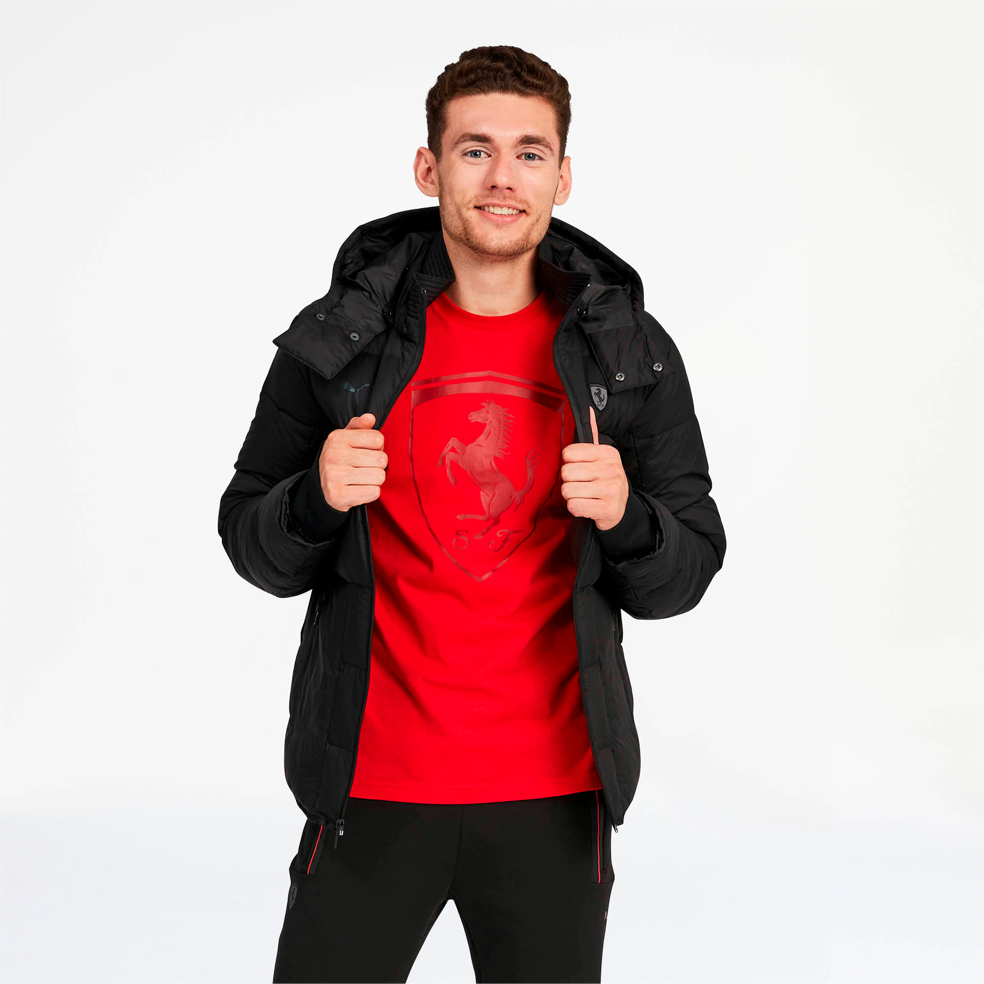 puma ferrari jacket red