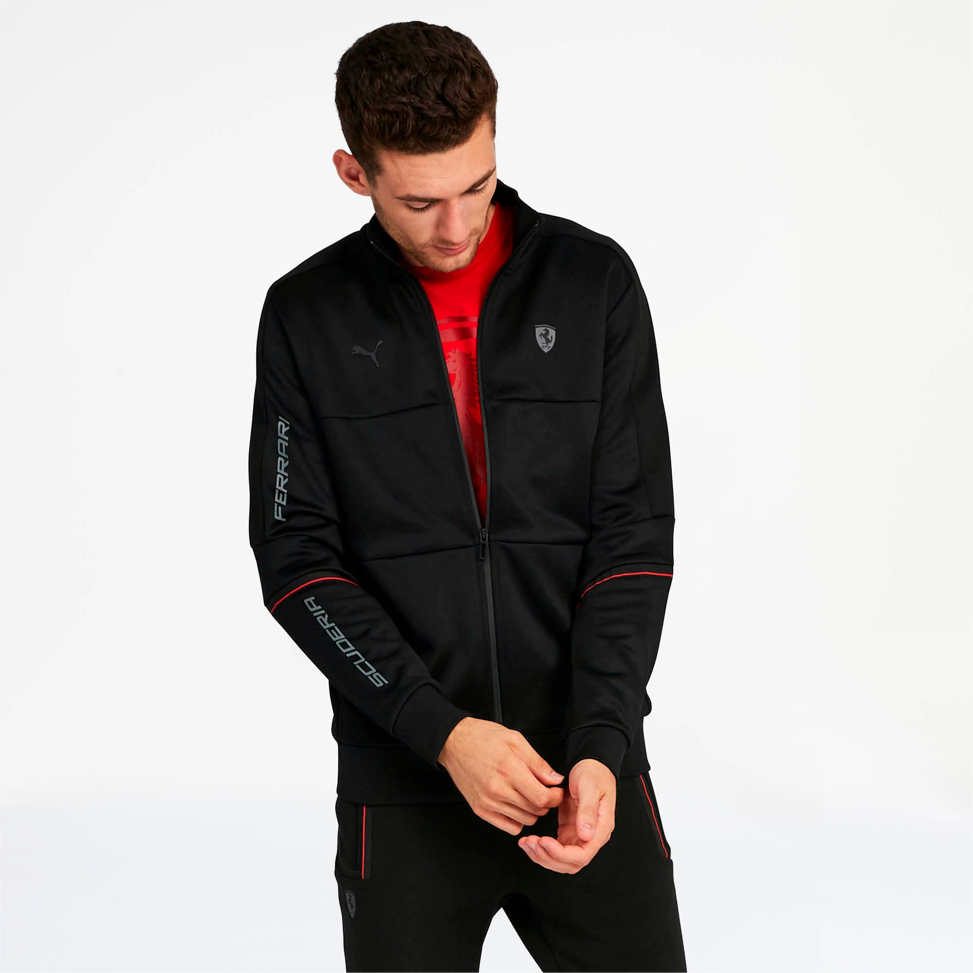 Puma ferrari t7 jacket deals