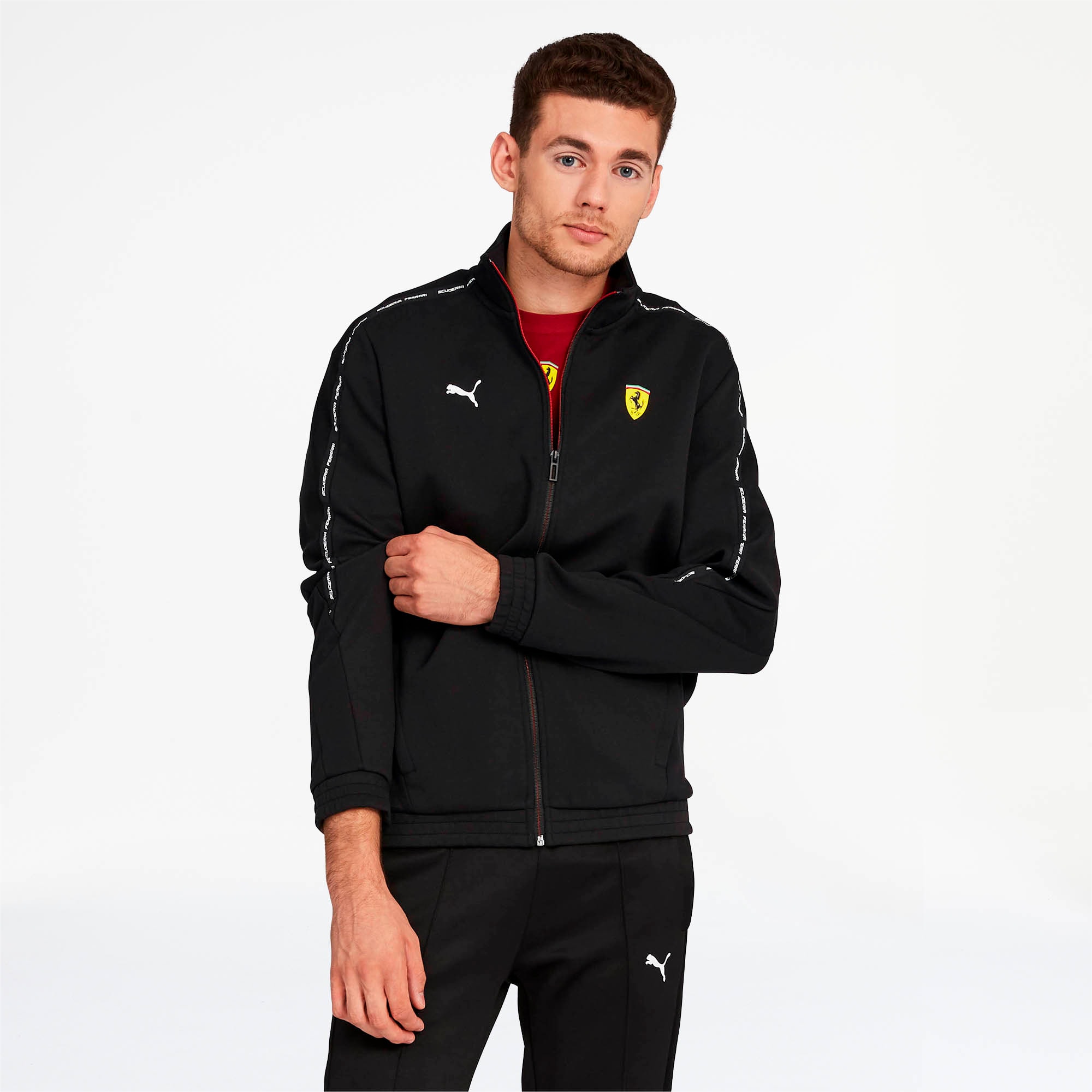 puma sweat jacket mens