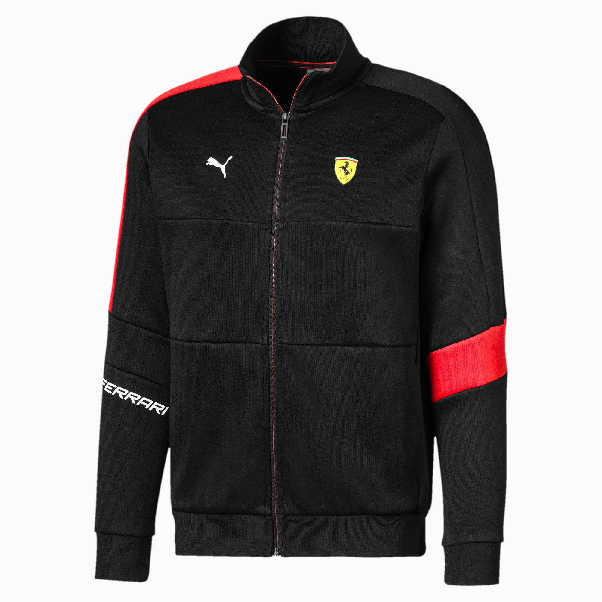 puma men's scuderia ferrari t7 track jacket