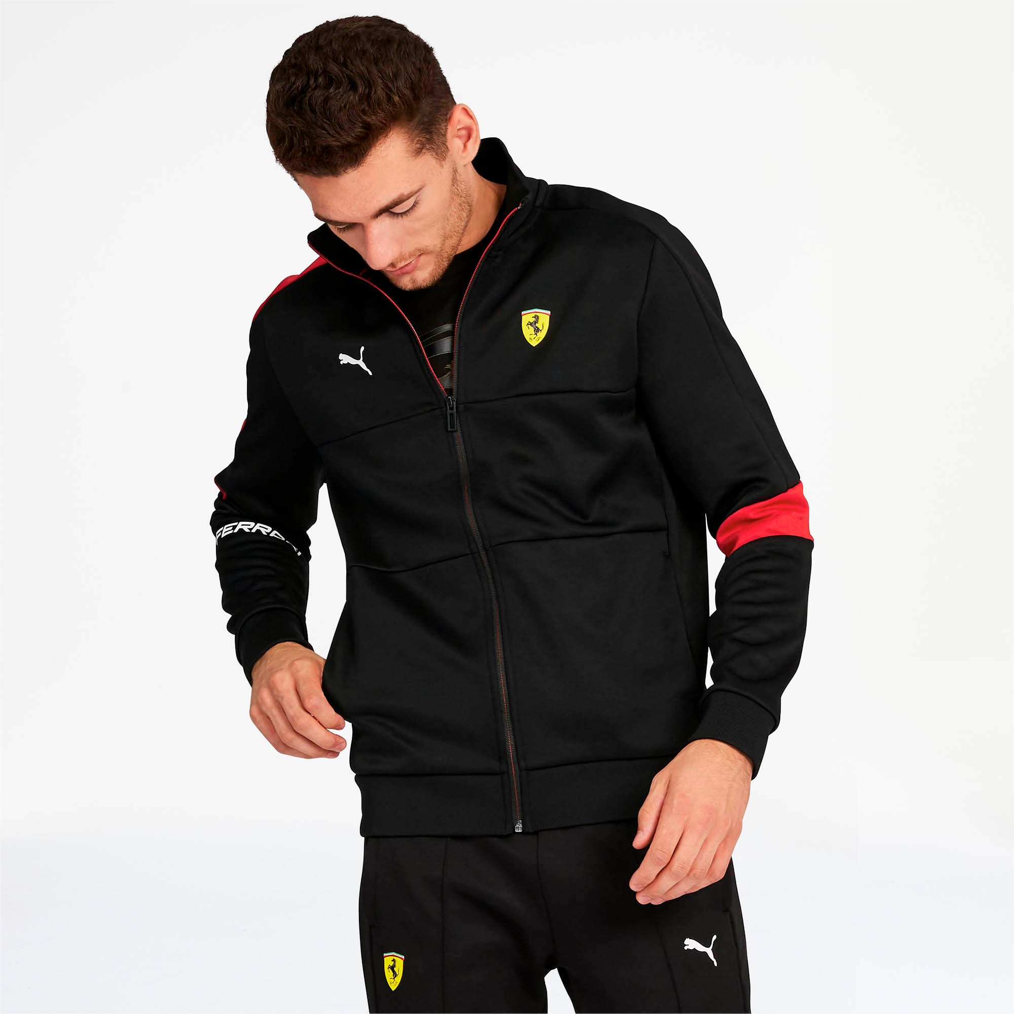 Scuderia Ferrari Men's T7 Track Jacket 