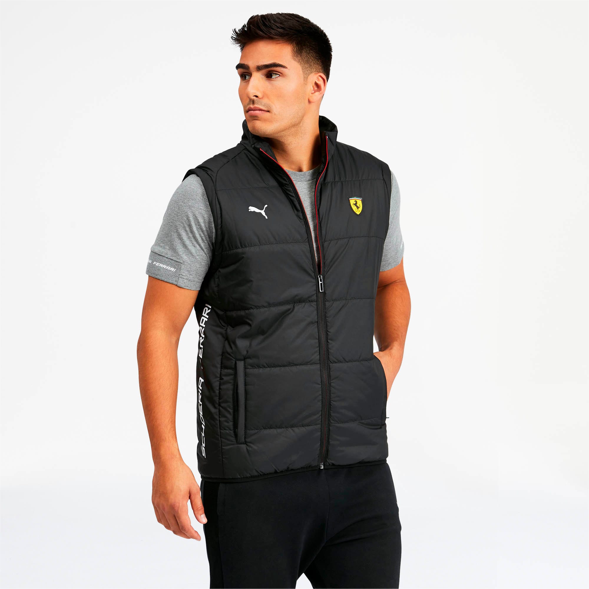 puma sleeveless jacket