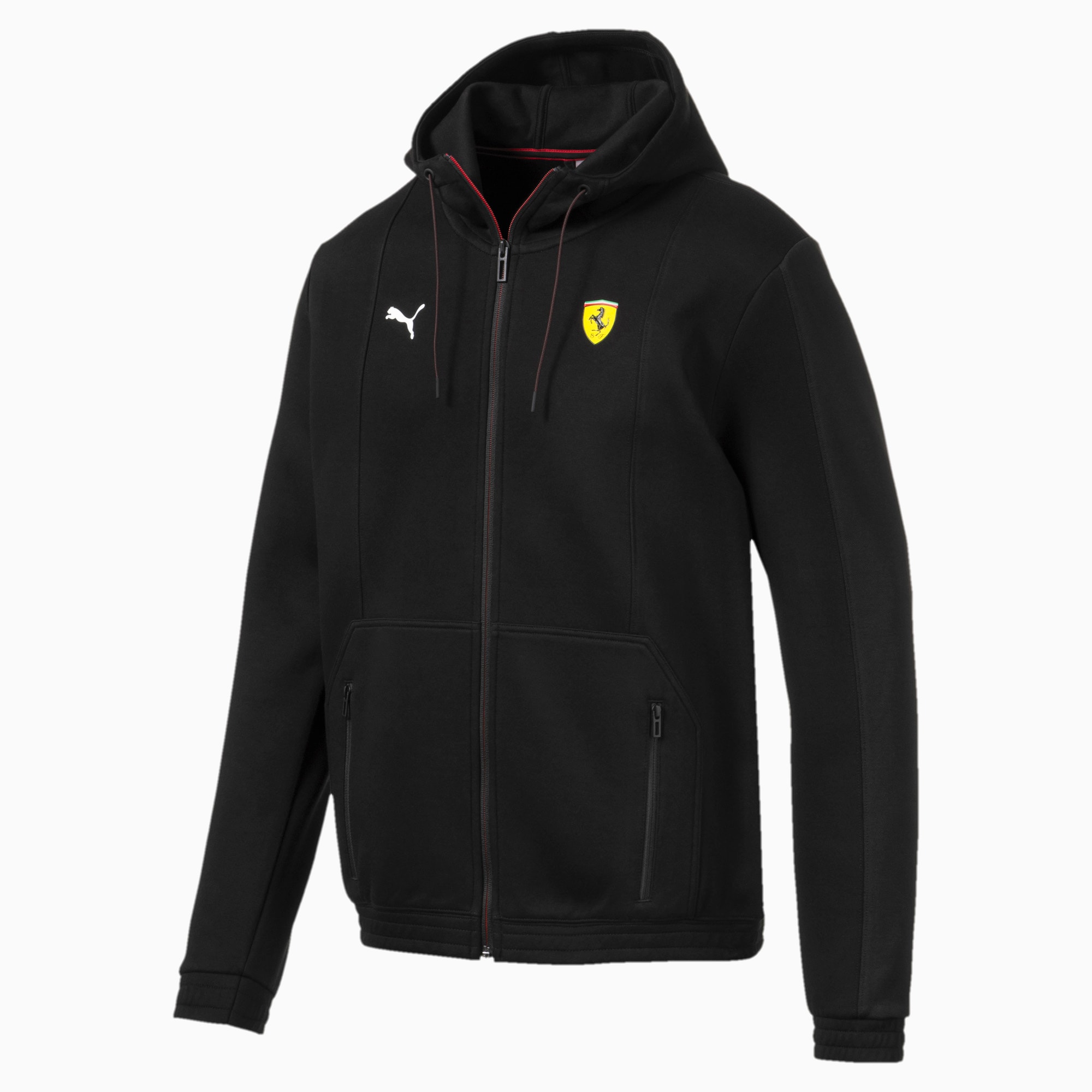 ferrari hooded sweat jacket