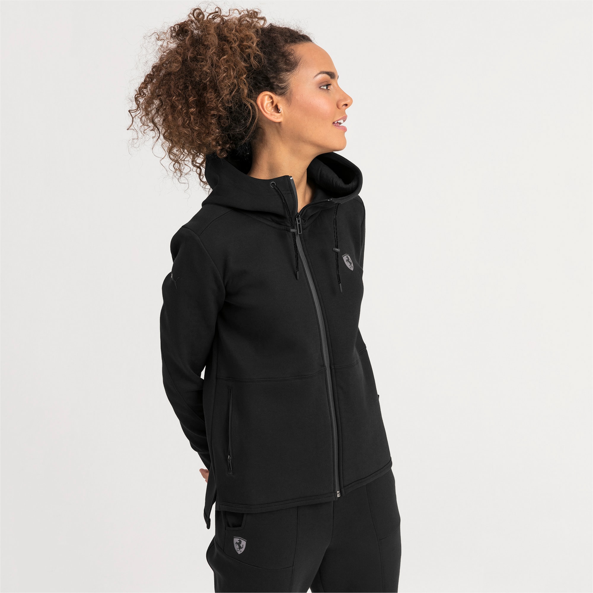 puma women's hooded sweat jacket