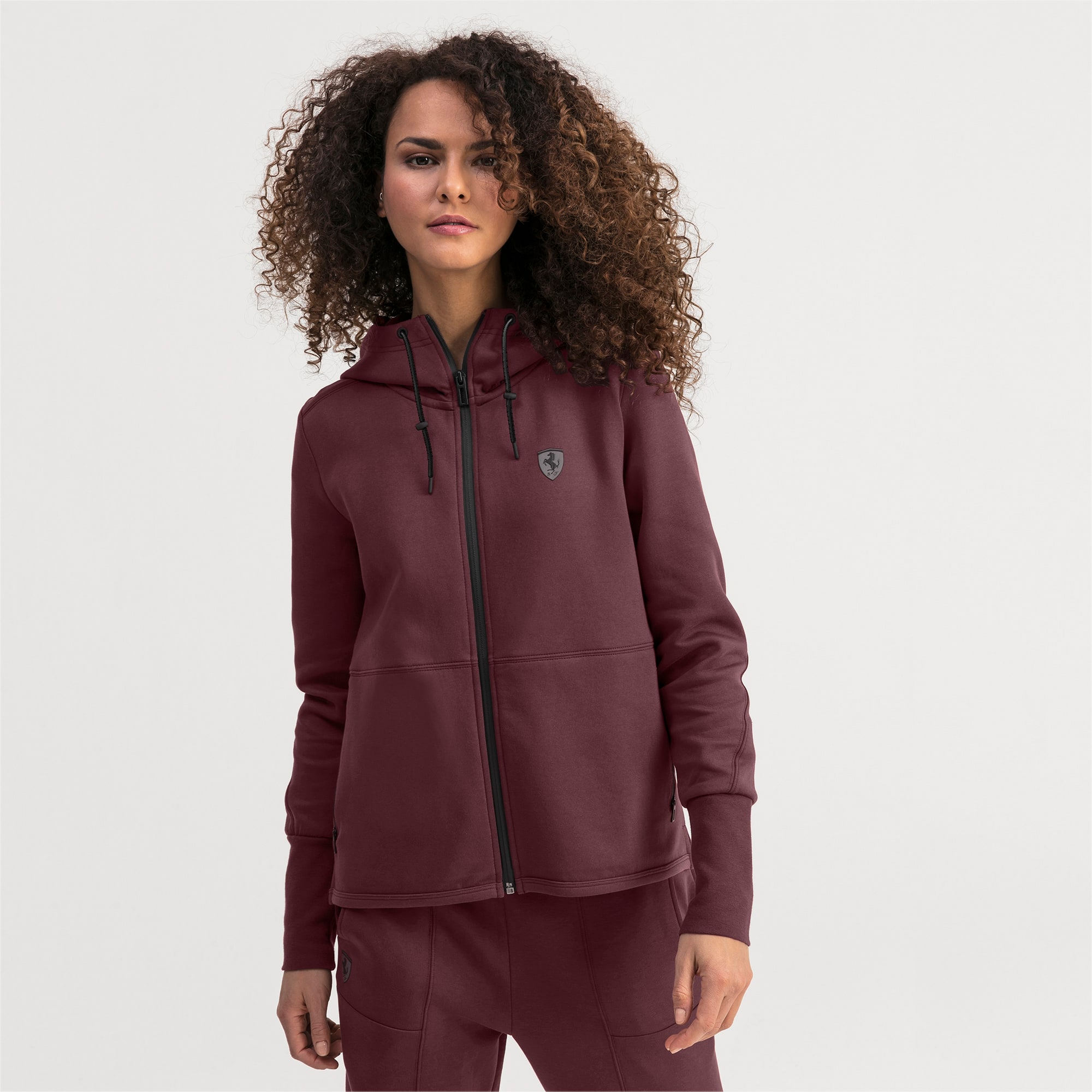 puma scuderia ferrari hooded