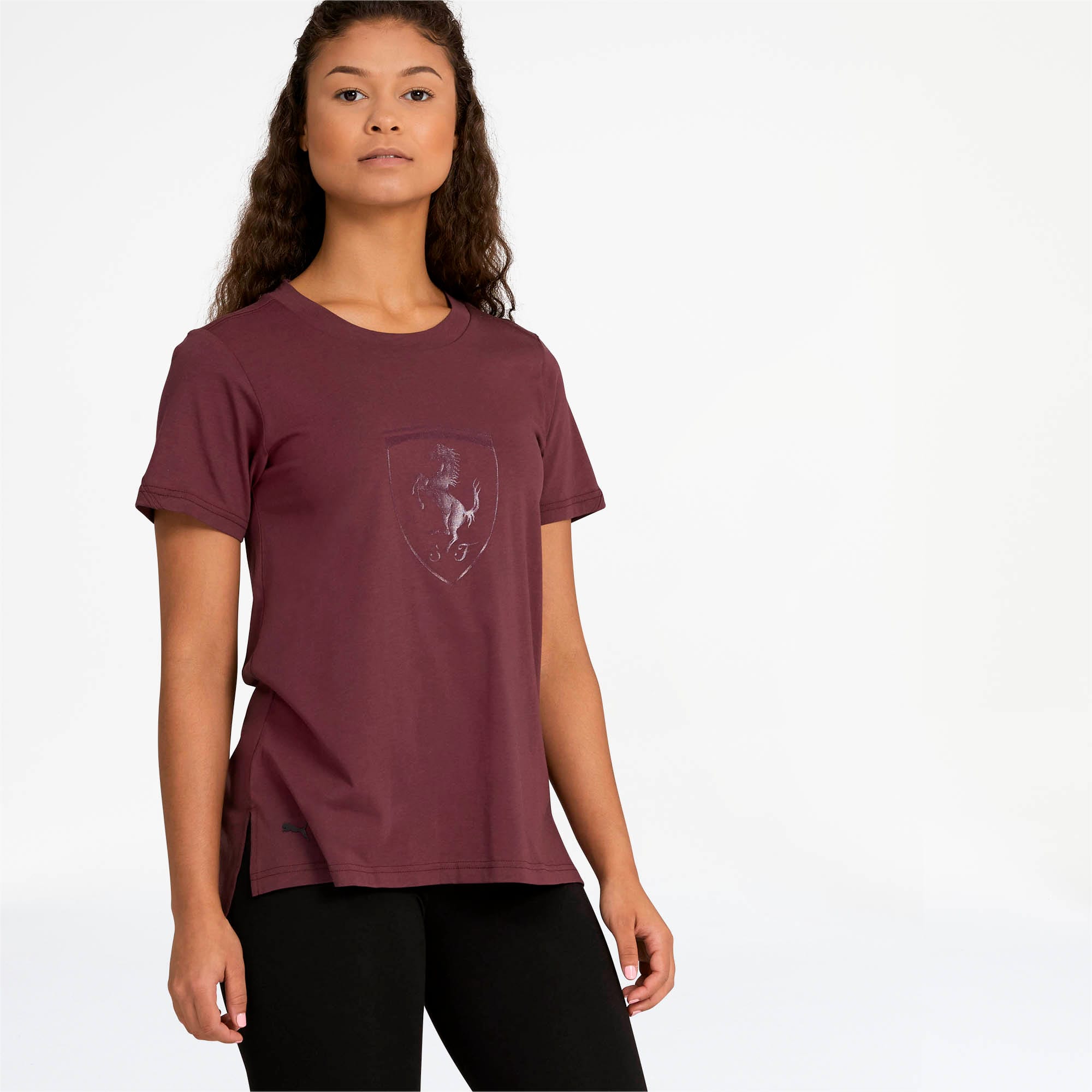 Scuderia Ferrari Big Shield Women S Tee Puma Us
