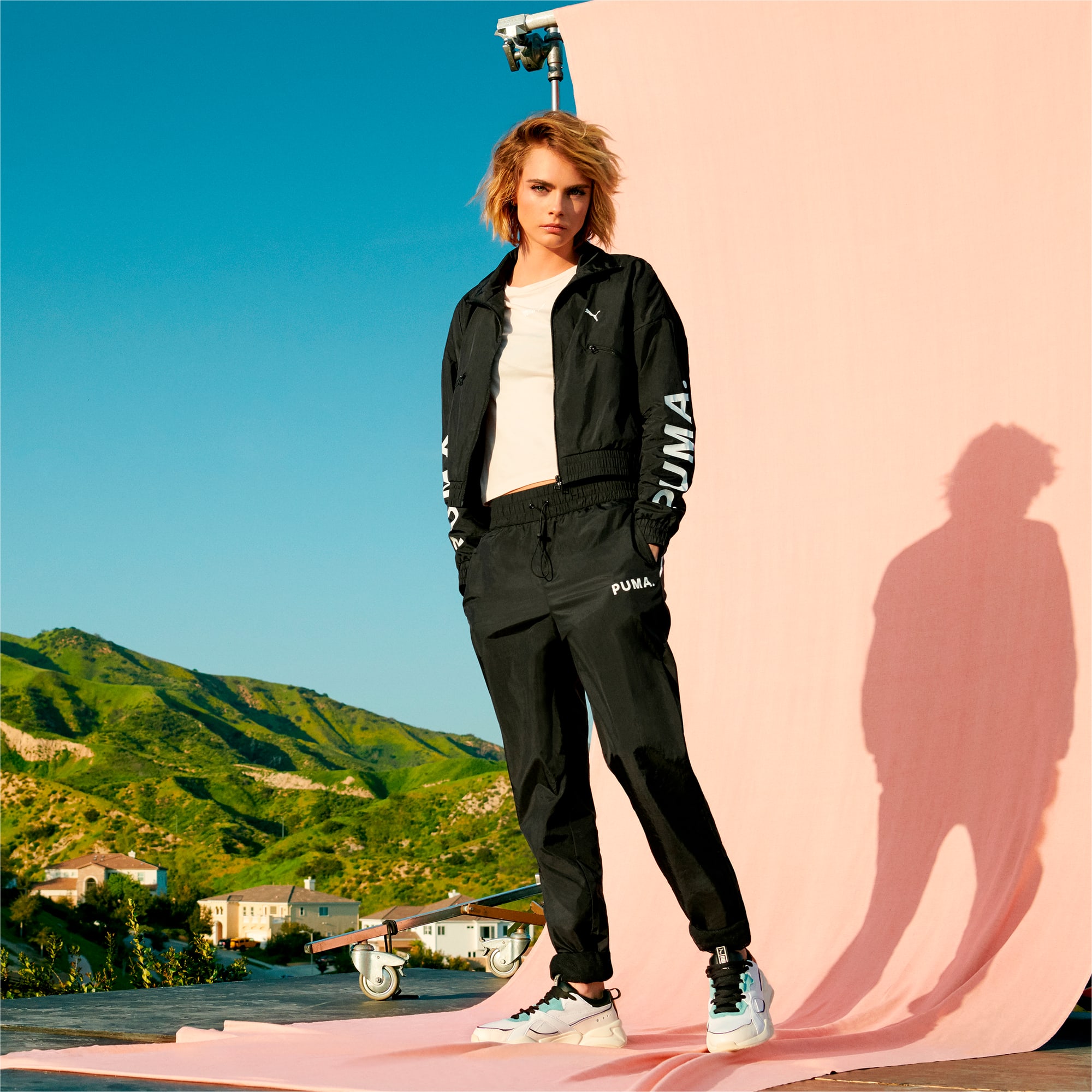 Chase woven jacket puma discount