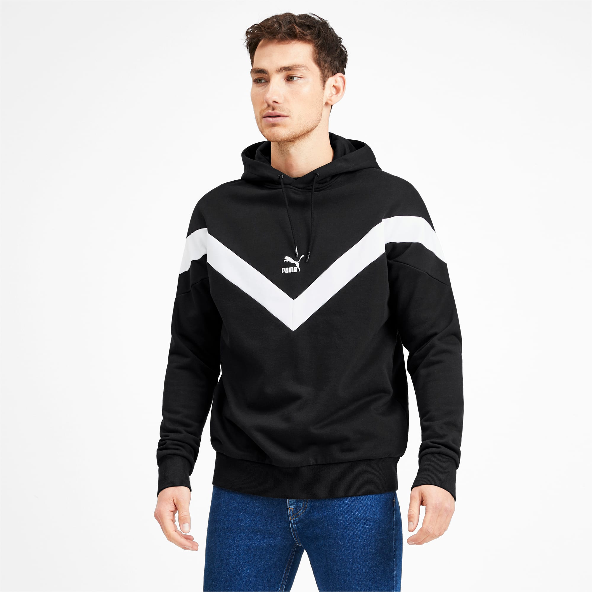 white puma hoodie mens