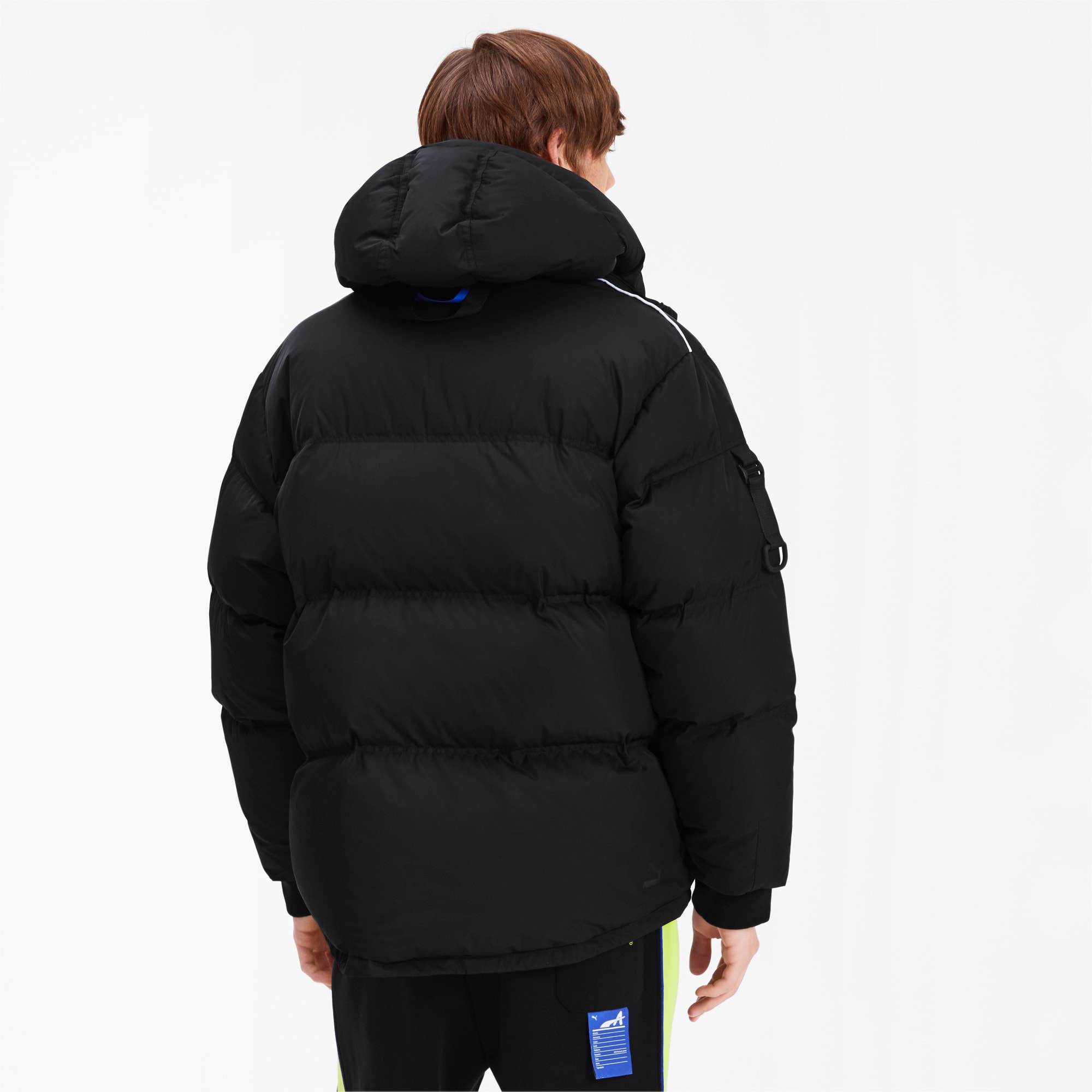 puma x ader error long puffer jacket