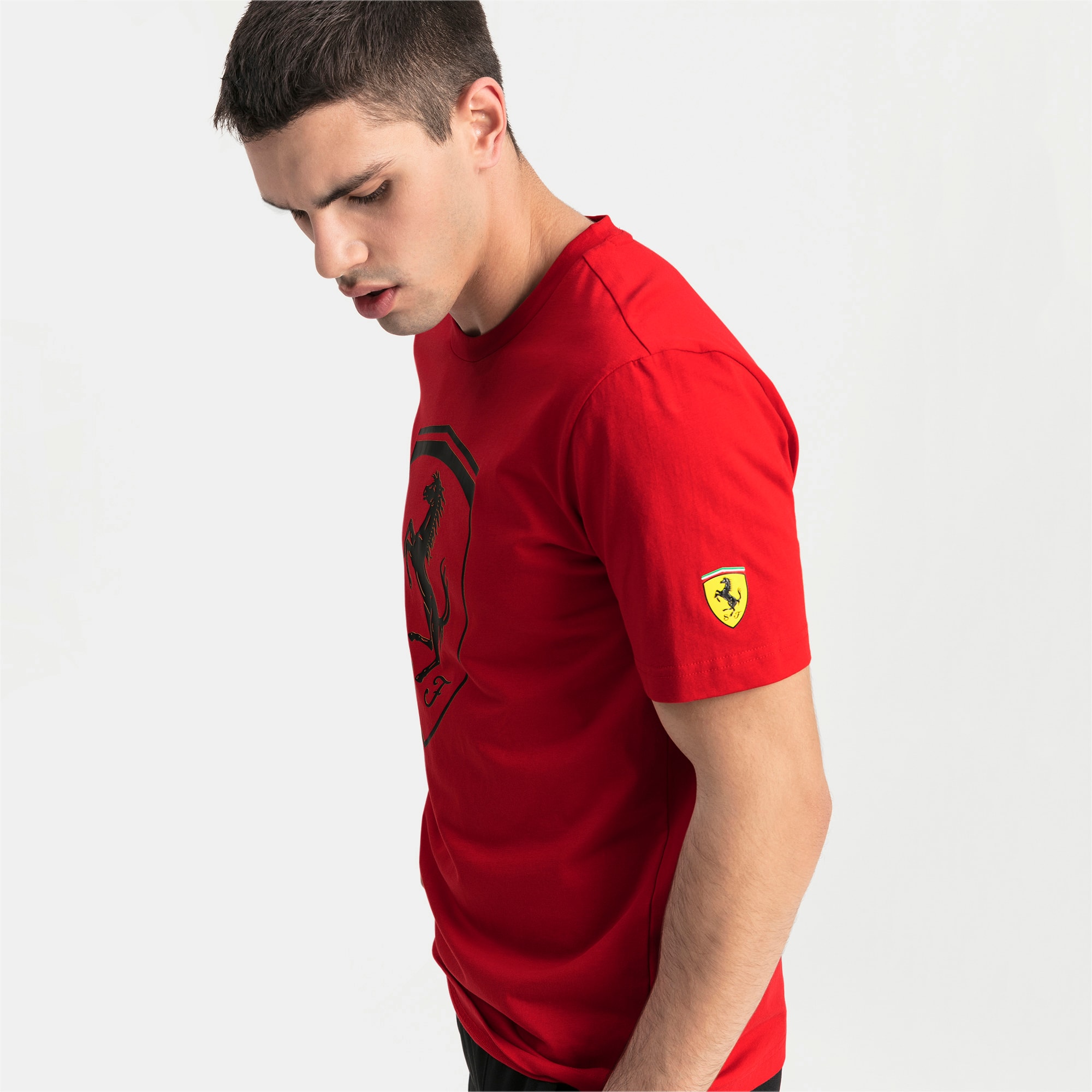 puma ferrari big shield tee