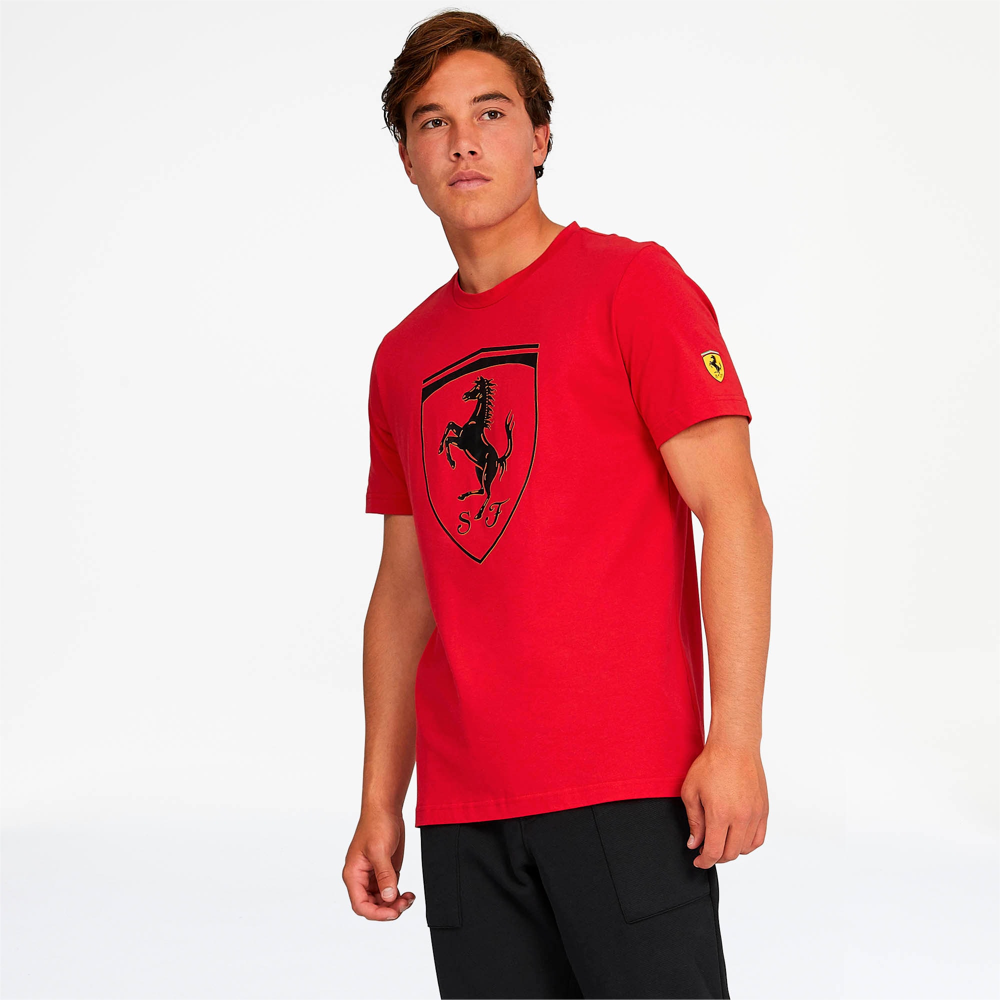 puma ferrari t shirt red